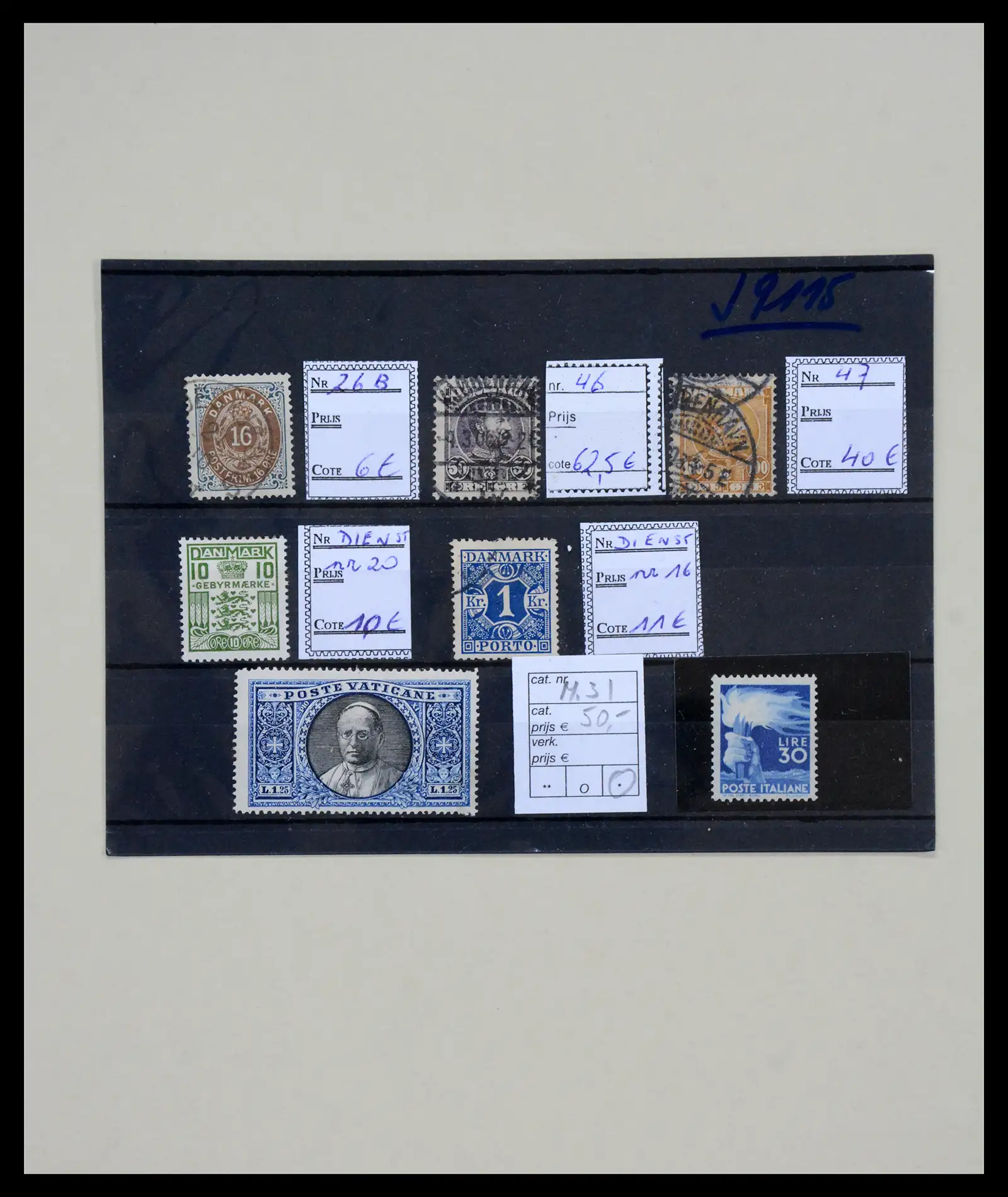 40433 0015 - Stamp collection 40433 Europa better issues 1870-1950.