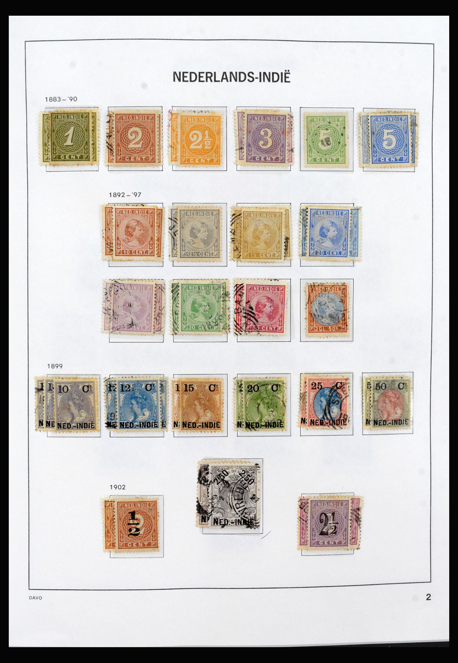 40436 0002 - Postzegel verzameling 40436 Overzeese gebiedsdelen 1864-1949.