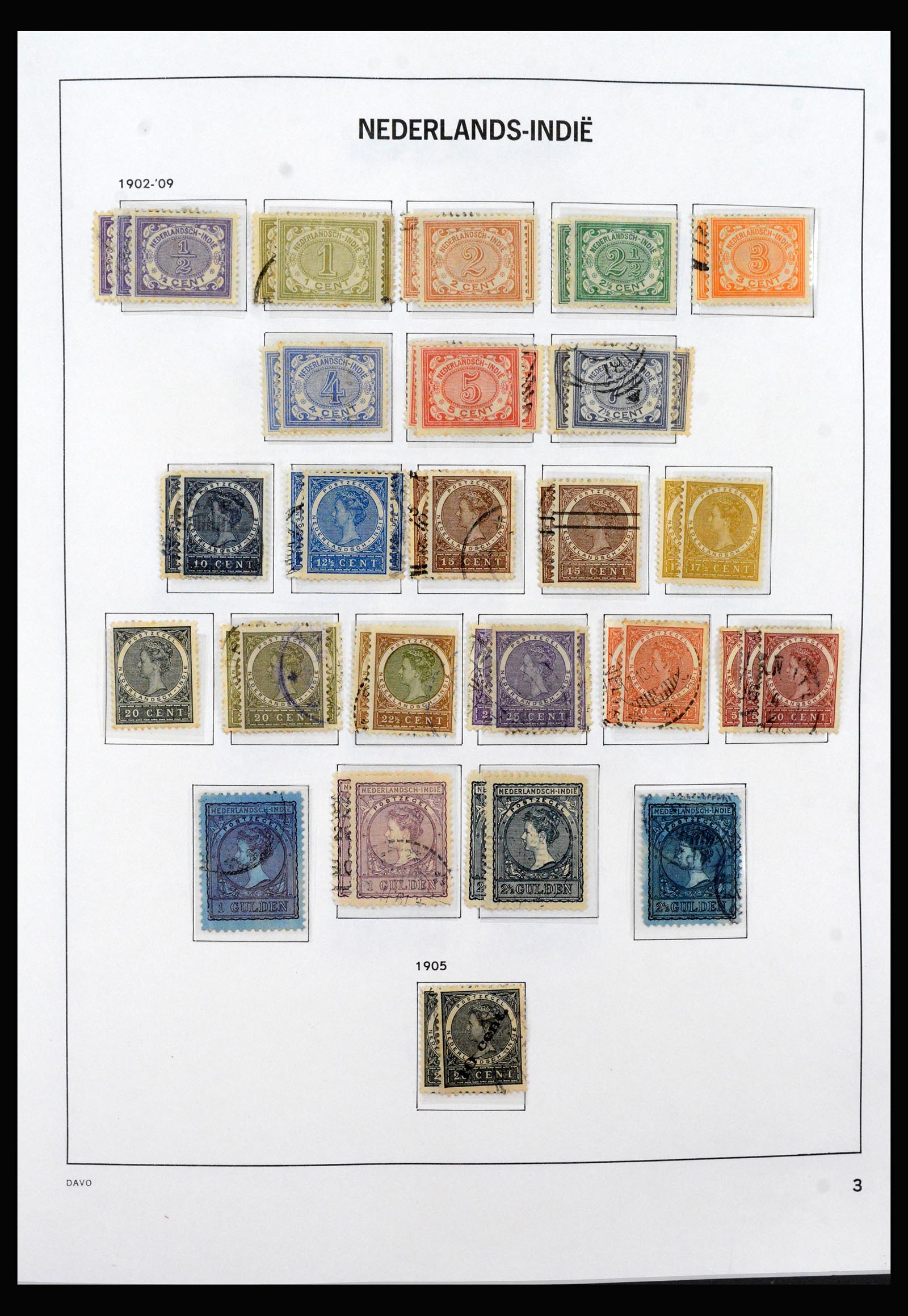 40436 0003 - Postzegel verzameling 40436 Overzeese gebiedsdelen 1864-1949.