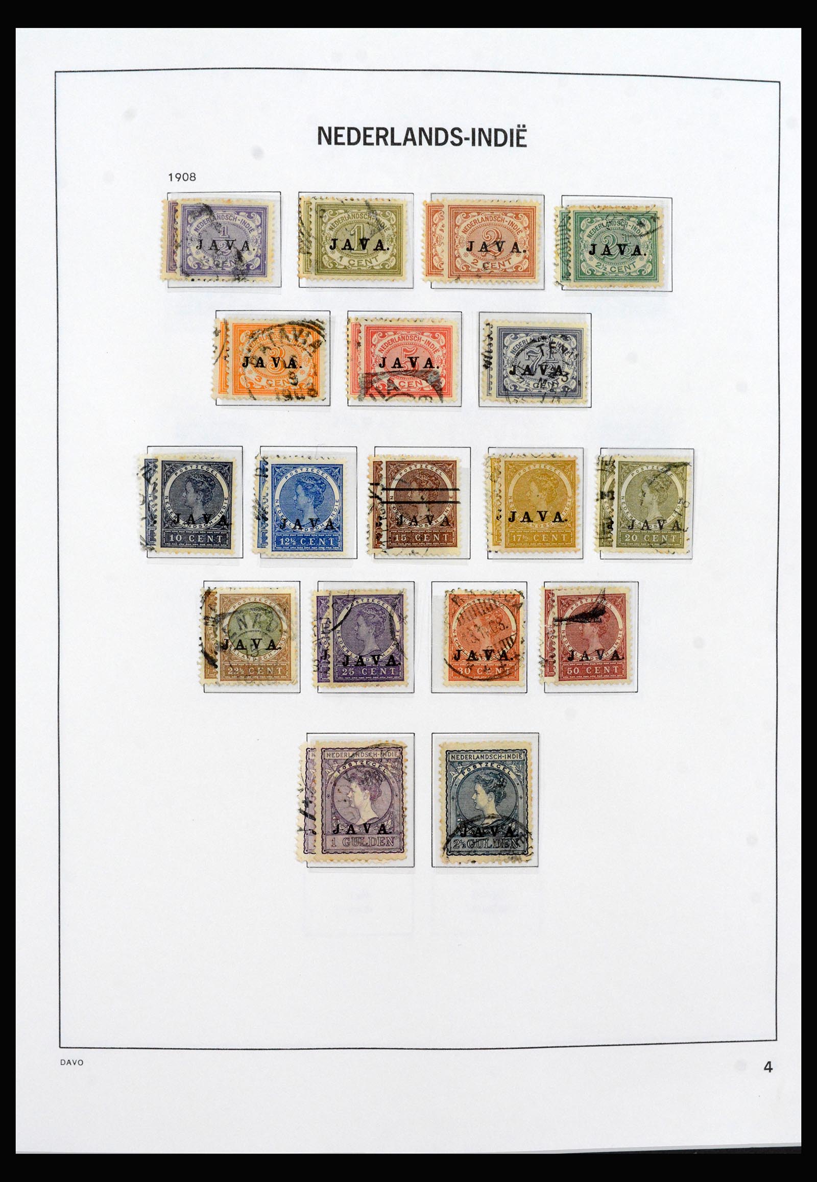 40436 0004 - Postzegel verzameling 40436 Overzeese gebiedsdelen 1864-1949.