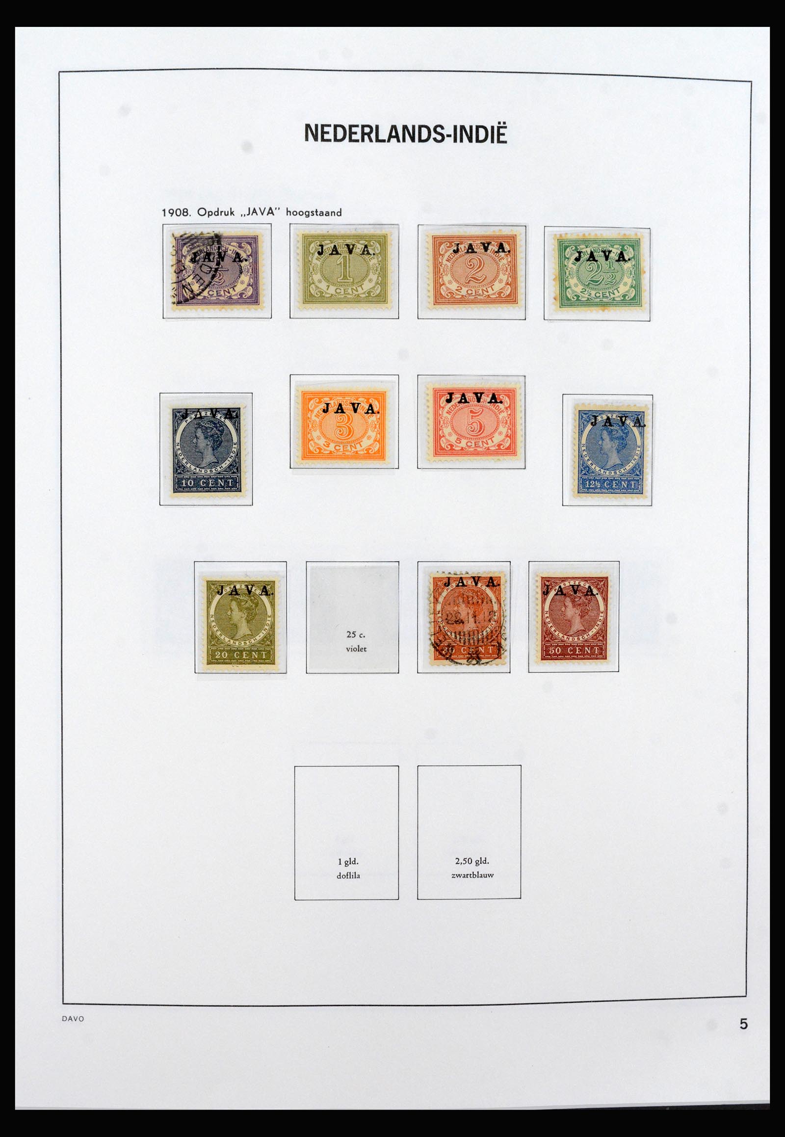 40436 0005 - Postzegel verzameling 40436 Overzeese gebiedsdelen 1864-1949.