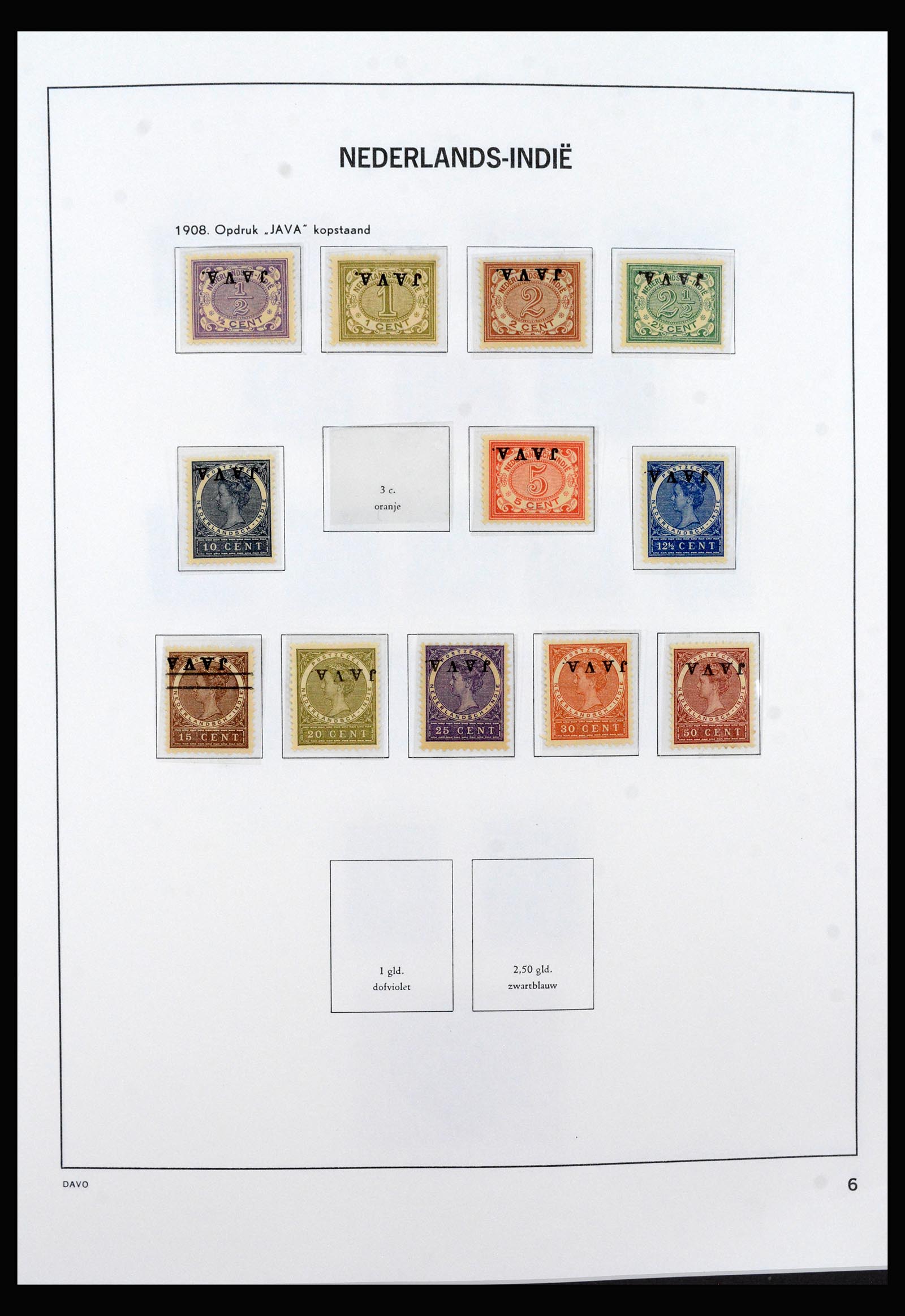 40436 0006 - Postzegel verzameling 40436 Overzeese gebiedsdelen 1864-1949.