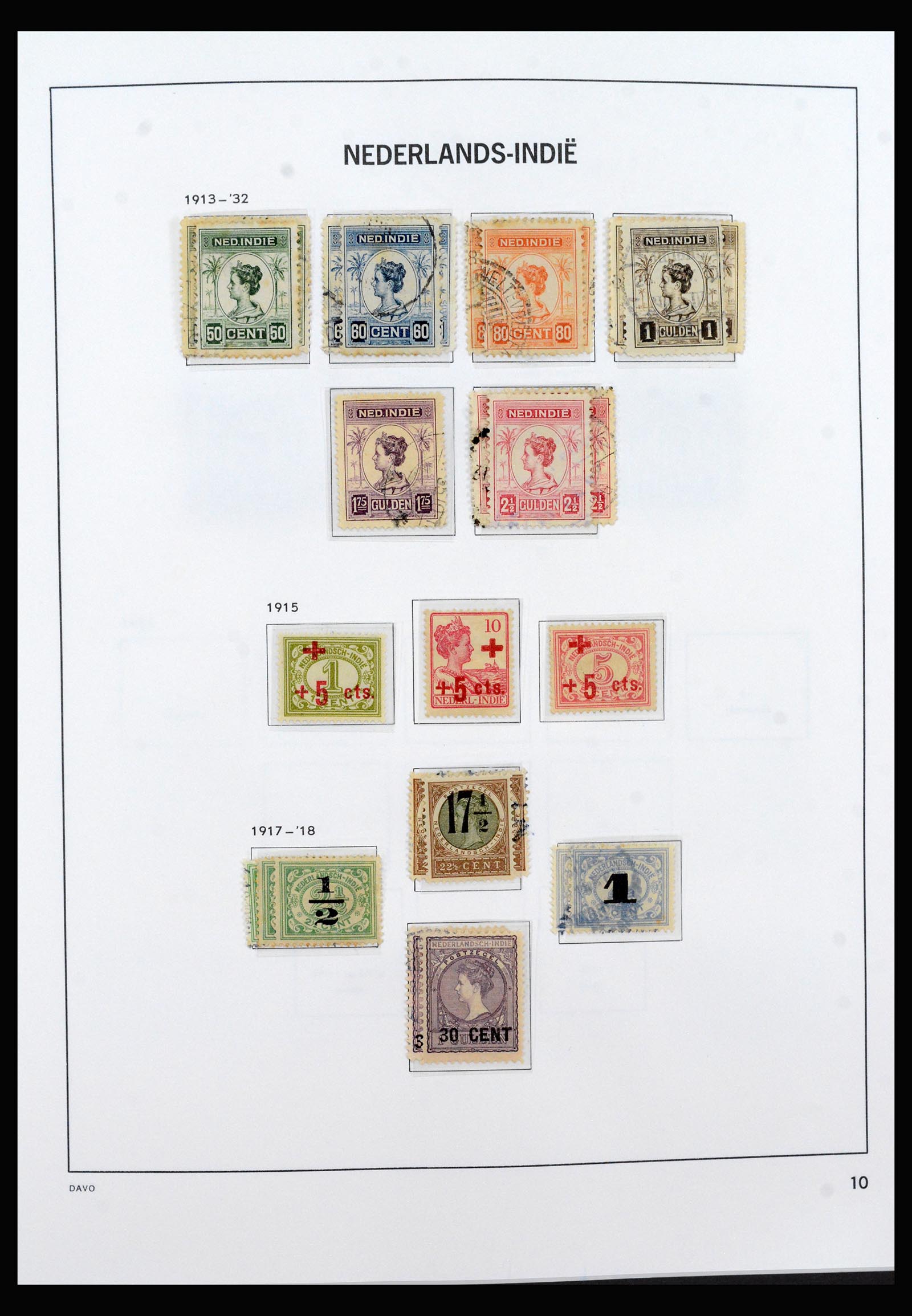40436 0010 - Postzegel verzameling 40436 Overzeese gebiedsdelen 1864-1949.