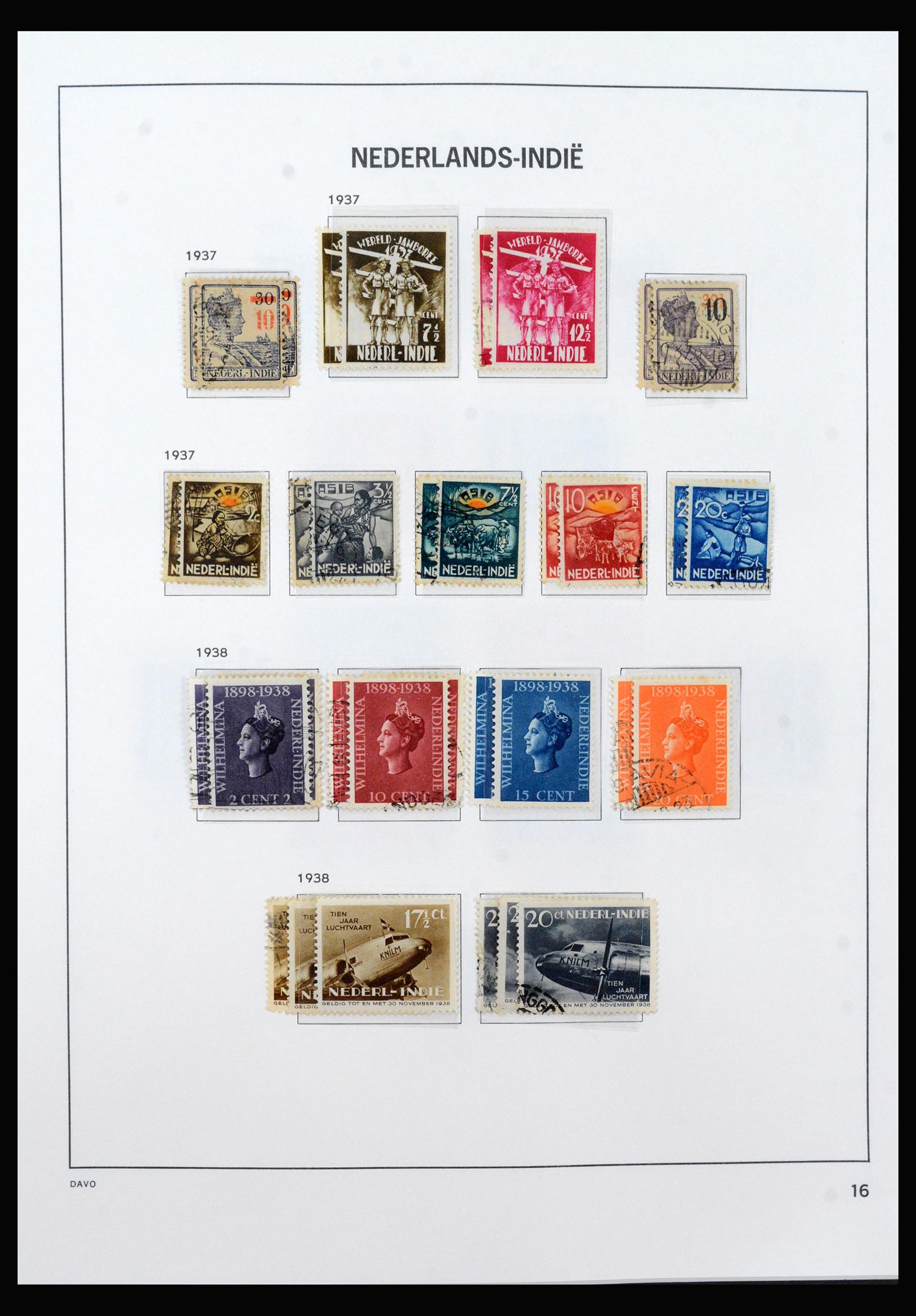 40436 0016 - Postzegel verzameling 40436 Overzeese gebiedsdelen 1864-1949.