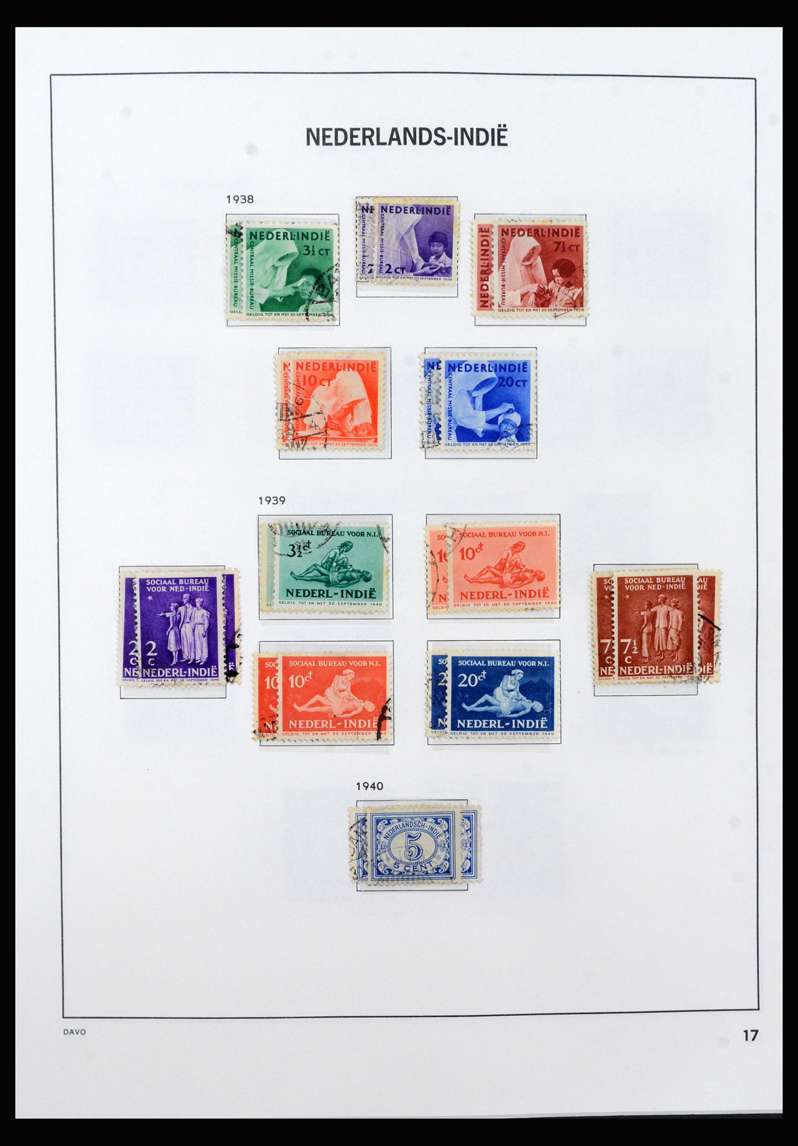 40436 0017 - Postzegel verzameling 40436 Overzeese gebiedsdelen 1864-1949.