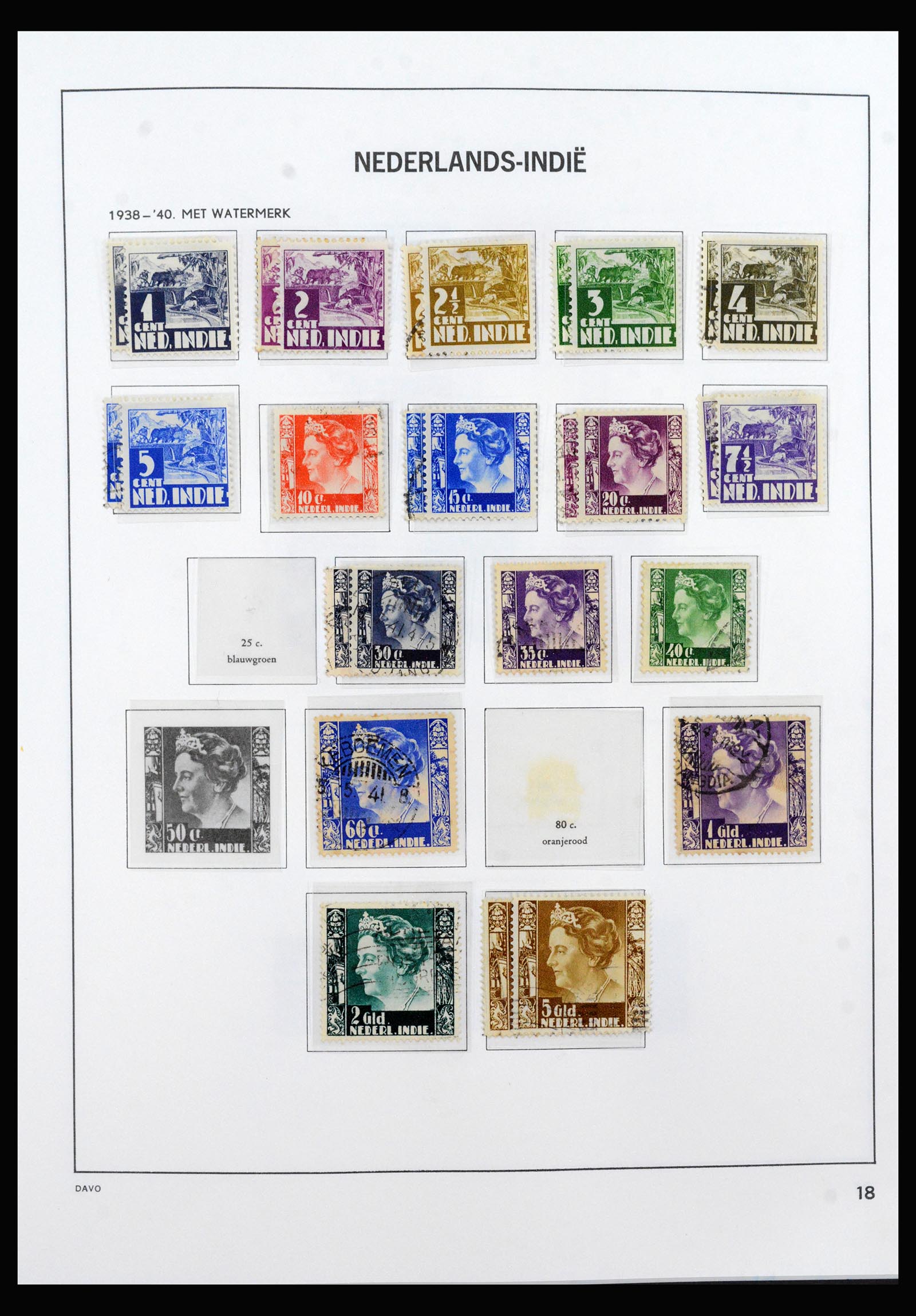 40436 0018 - Postzegel verzameling 40436 Overzeese gebiedsdelen 1864-1949.