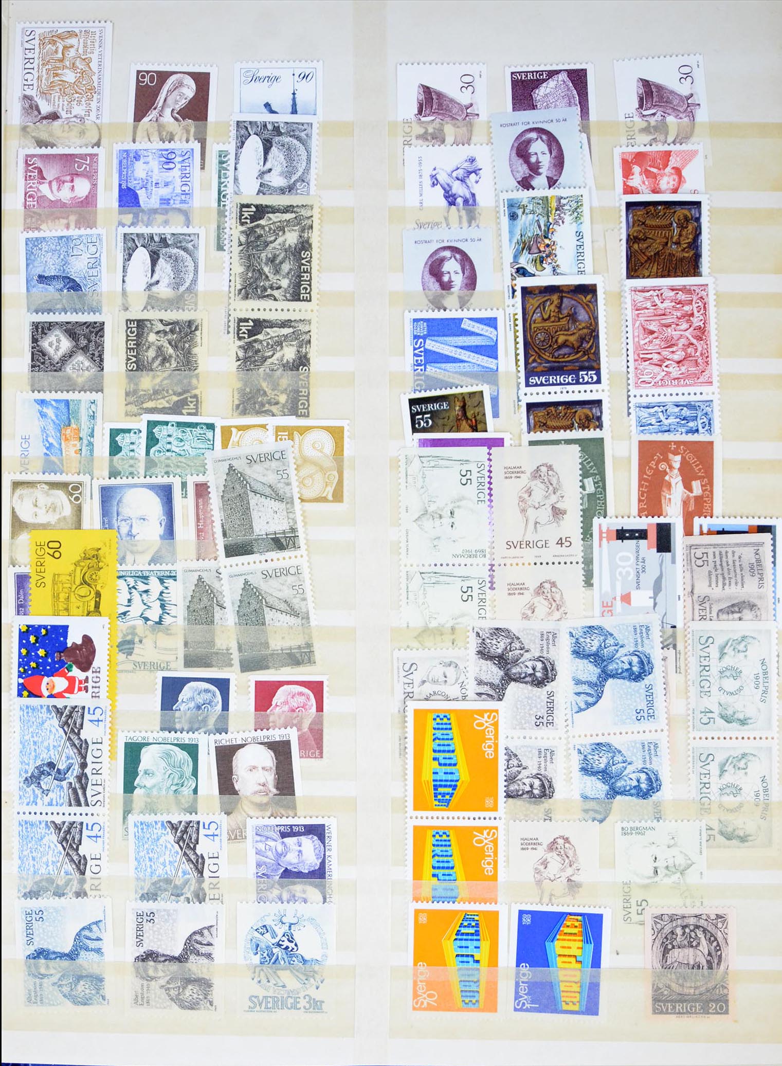 40438 0009 - Postzegel verzameling 40438 Zweden en Zwitserland betere zegels 1850-