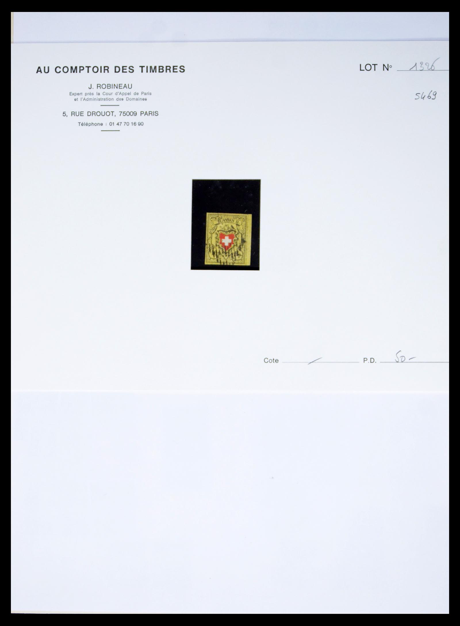 40438 0017 - Postzegel verzameling 40438 Zweden en Zwitserland betere zegels 1850-