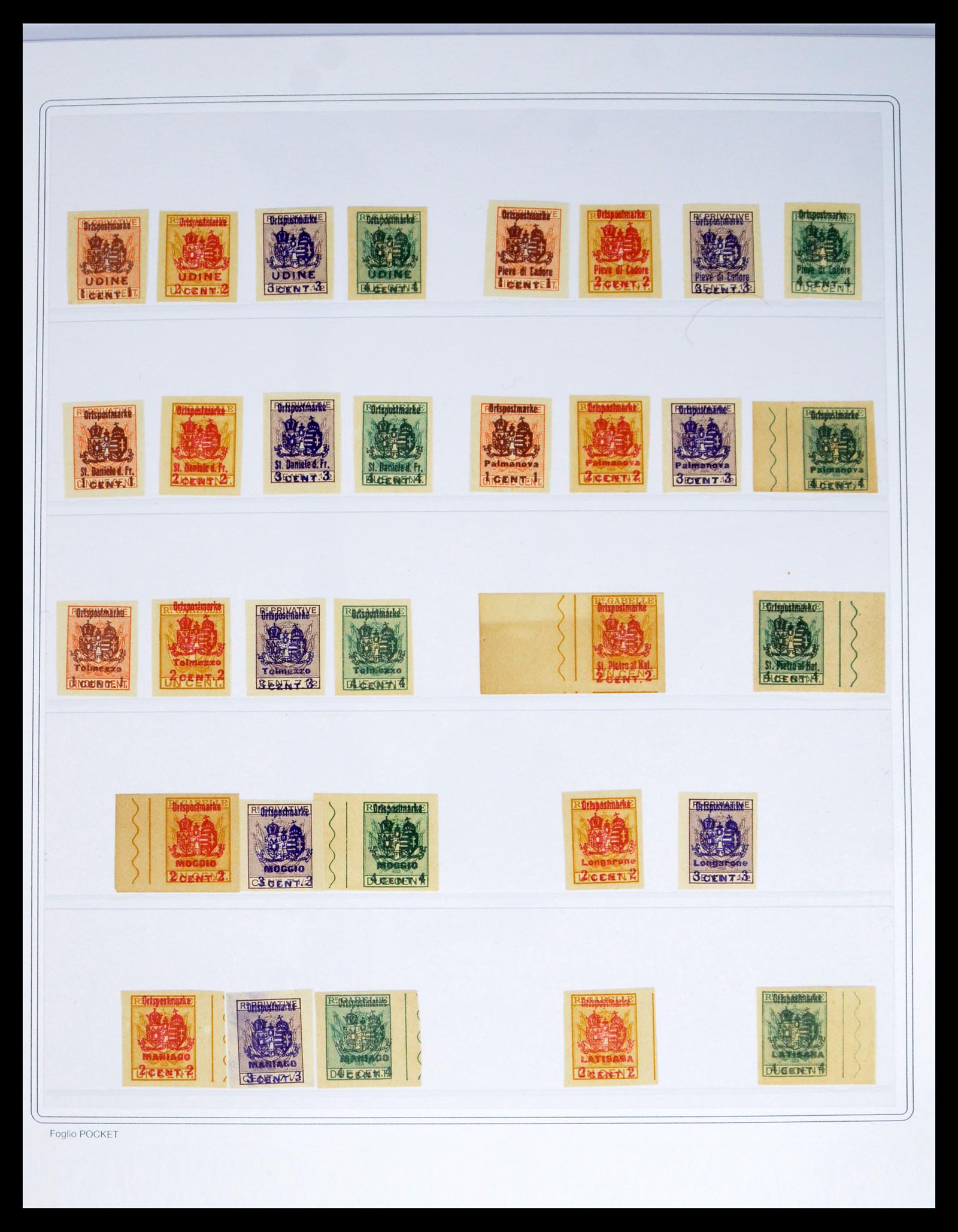 40439 0002 - Postzegel verzameling 40439 Italiaanse gebieden en bezettingen 1914-1