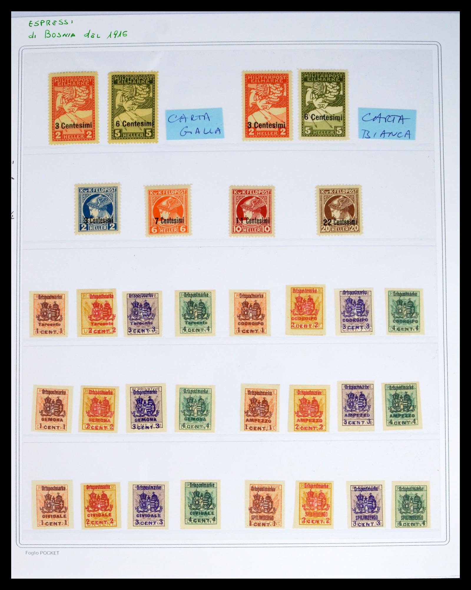 40439 0004 - Postzegel verzameling 40439 Italiaanse gebieden en bezettingen 1914-1
