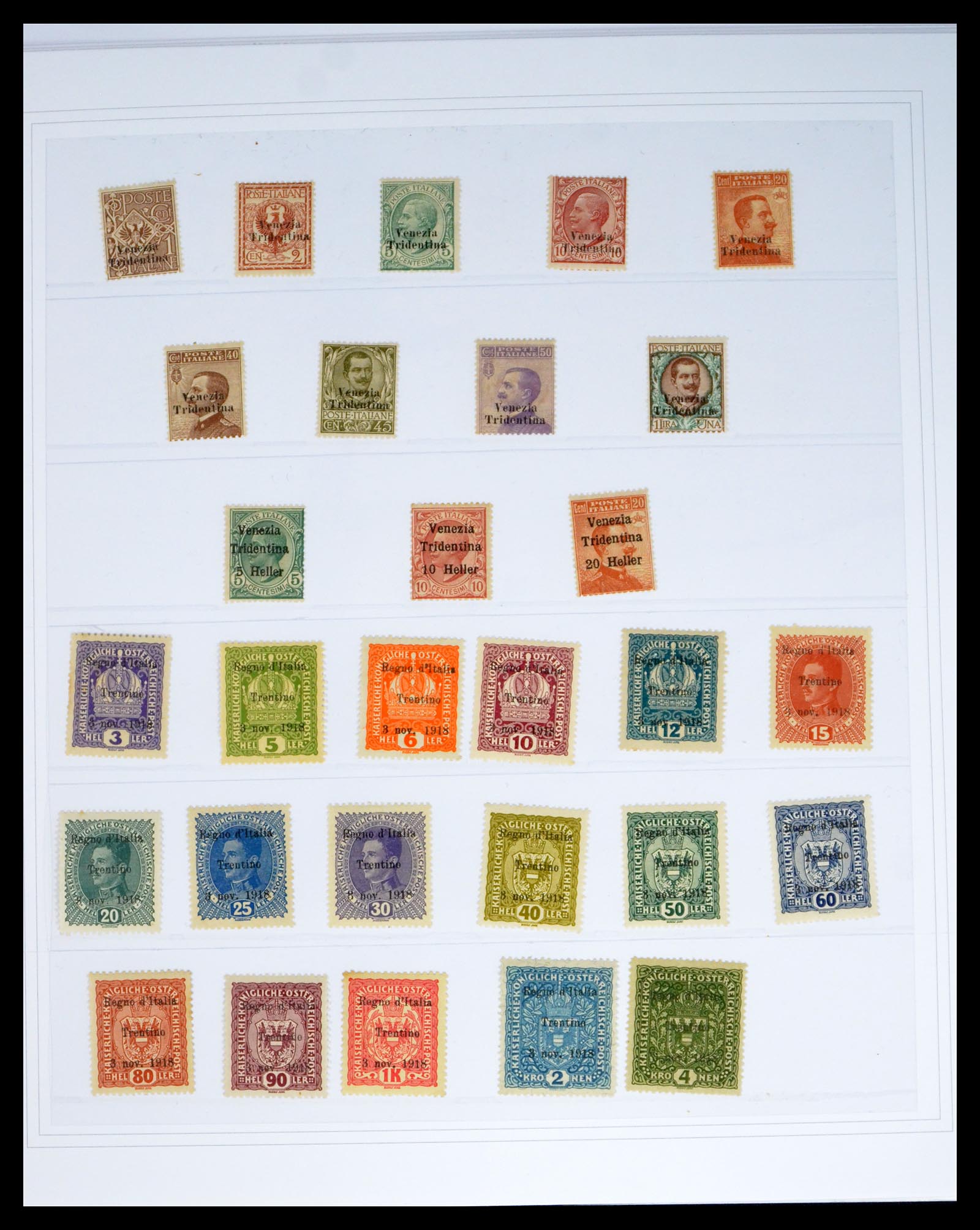 40439 0005 - Postzegel verzameling 40439 Italiaanse gebieden en bezettingen 1914-1