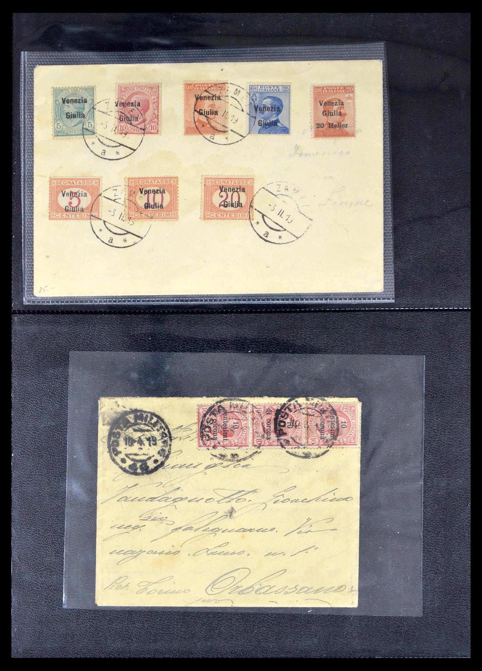 40439 0015 - Postzegel verzameling 40439 Italiaanse gebieden en bezettingen 1914-1