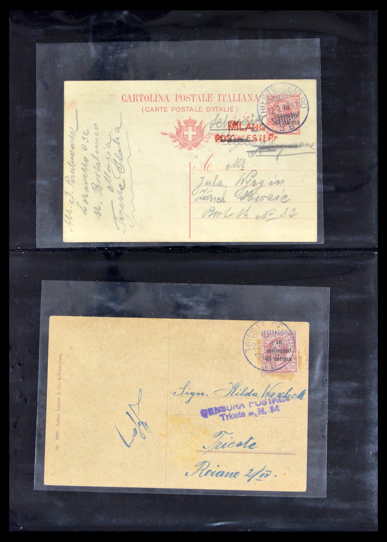 40439 0016 - Postzegel verzameling 40439 Italiaanse gebieden en bezettingen 1914-1