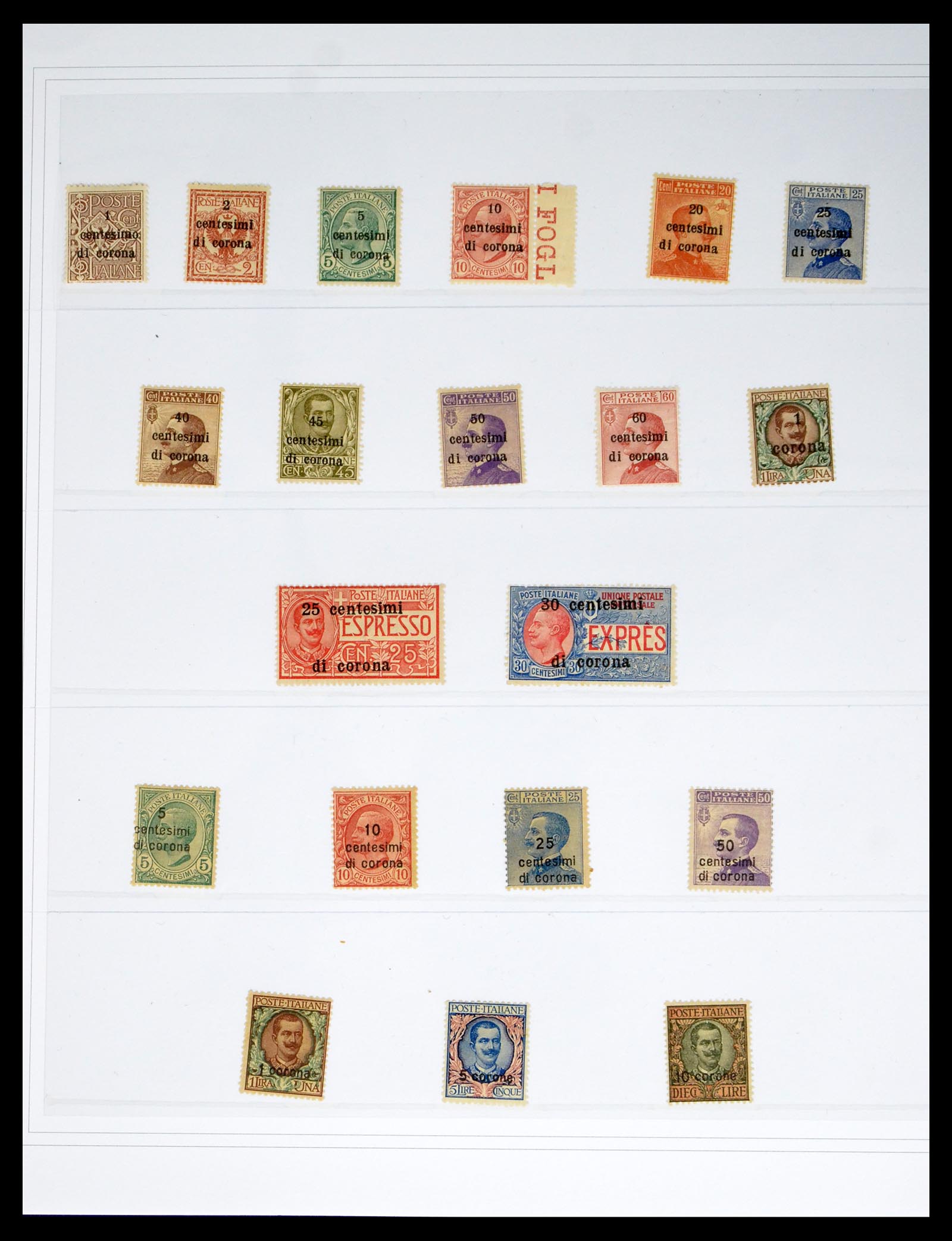 40439 0019 - Postzegel verzameling 40439 Italiaanse gebieden en bezettingen 1914-1