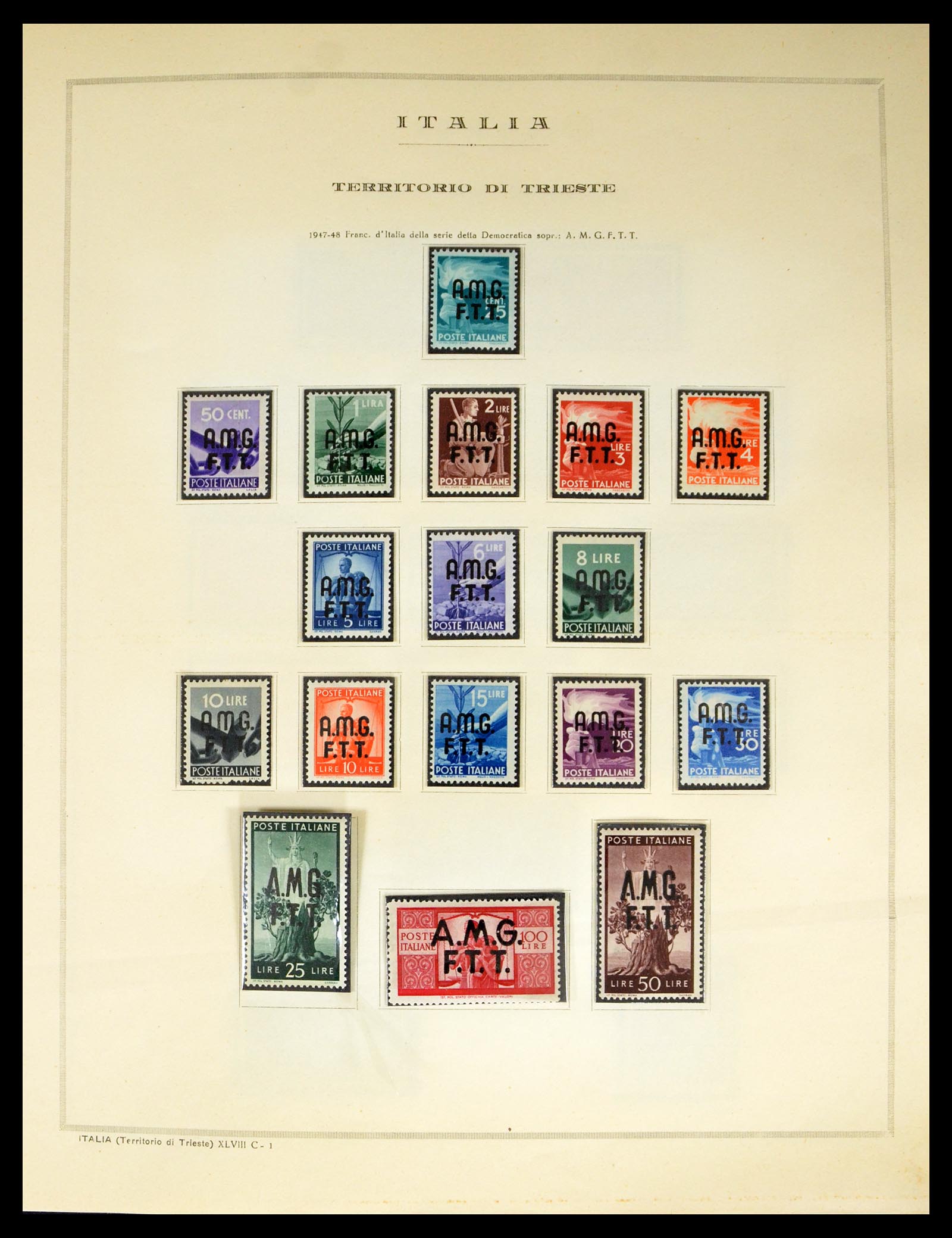 40441 0001 - Stamp collection 40441 Trieste, Fiume and Italian territories 1850-1922. 40441 0001 - Stamp collection 40441 Trieste, Fiume and Italian territories 1850-1922.