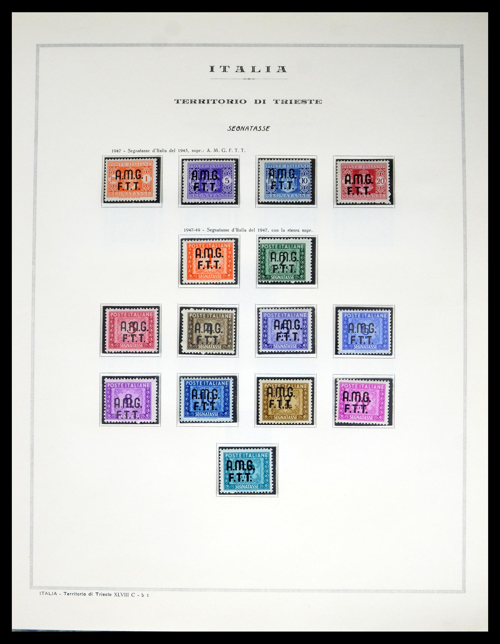 40441 0016 - Stamp collection 40441 Trieste, Fiume and Italian territories 1850-1922. 40441 0016 - Stamp collection 40441 Trieste, Fiume and Italian territories 1850-1922.