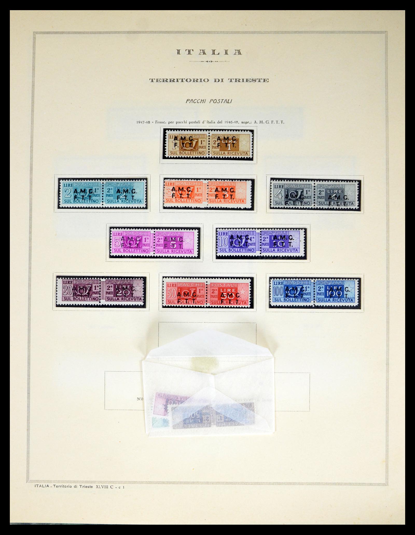 40441 0019 - Stamp collection 40441 Trieste, Fiume and Italian territories 1850-1922. 40441 0019 - Stamp collection 40441 Trieste, Fiume and Italian territories 1850-1922.