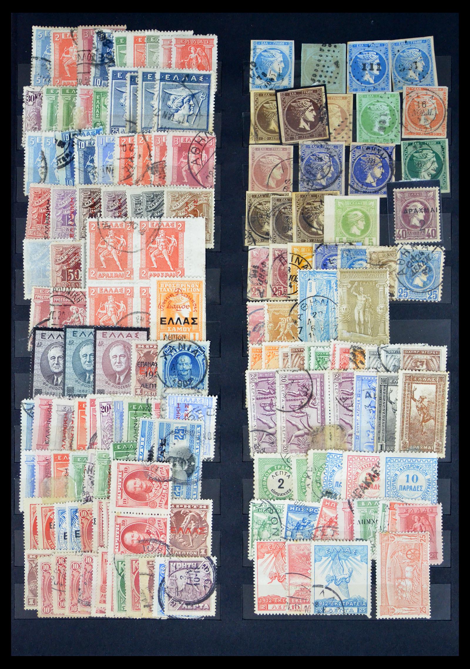 40444 0001 - Postzegel verzameling 40444 Griekenland en Duitsland  1861-1960.