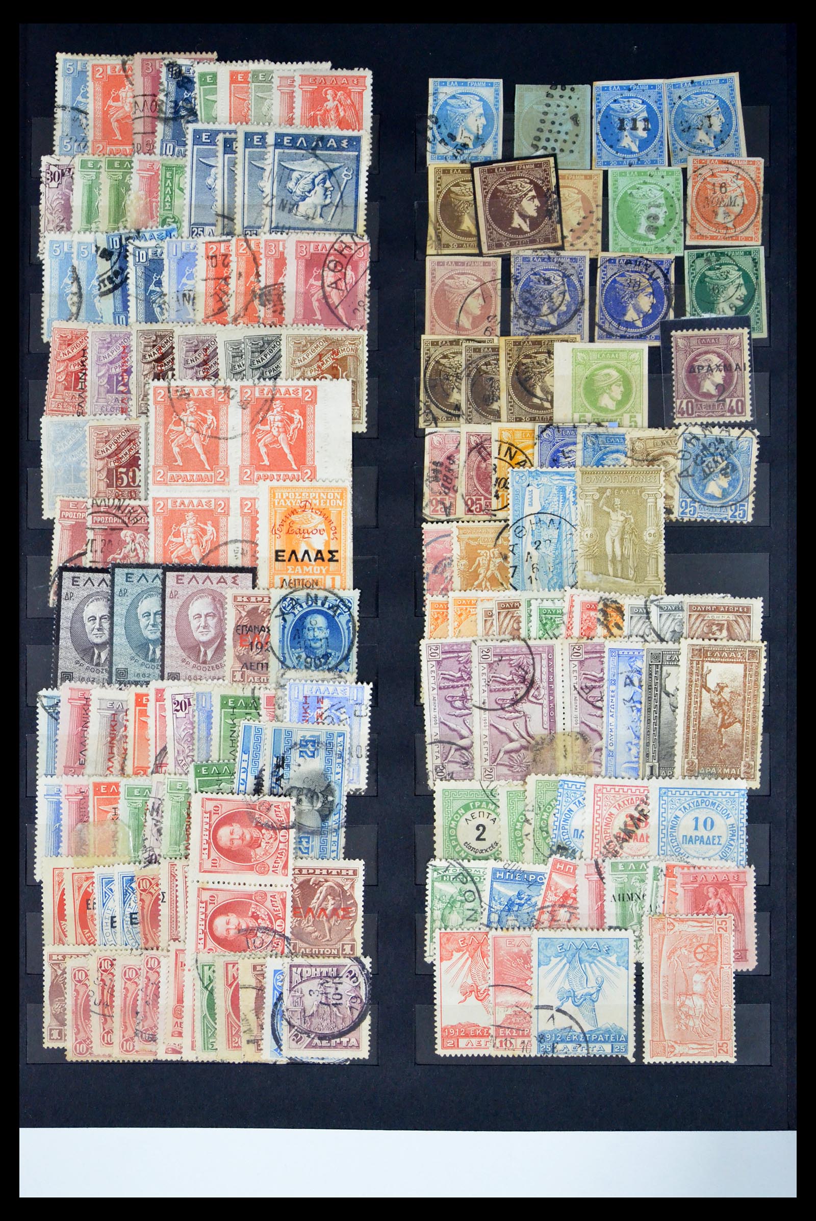 40444 0011 - Postzegel verzameling 40444 Griekenland en Duitsland  1861-1960.