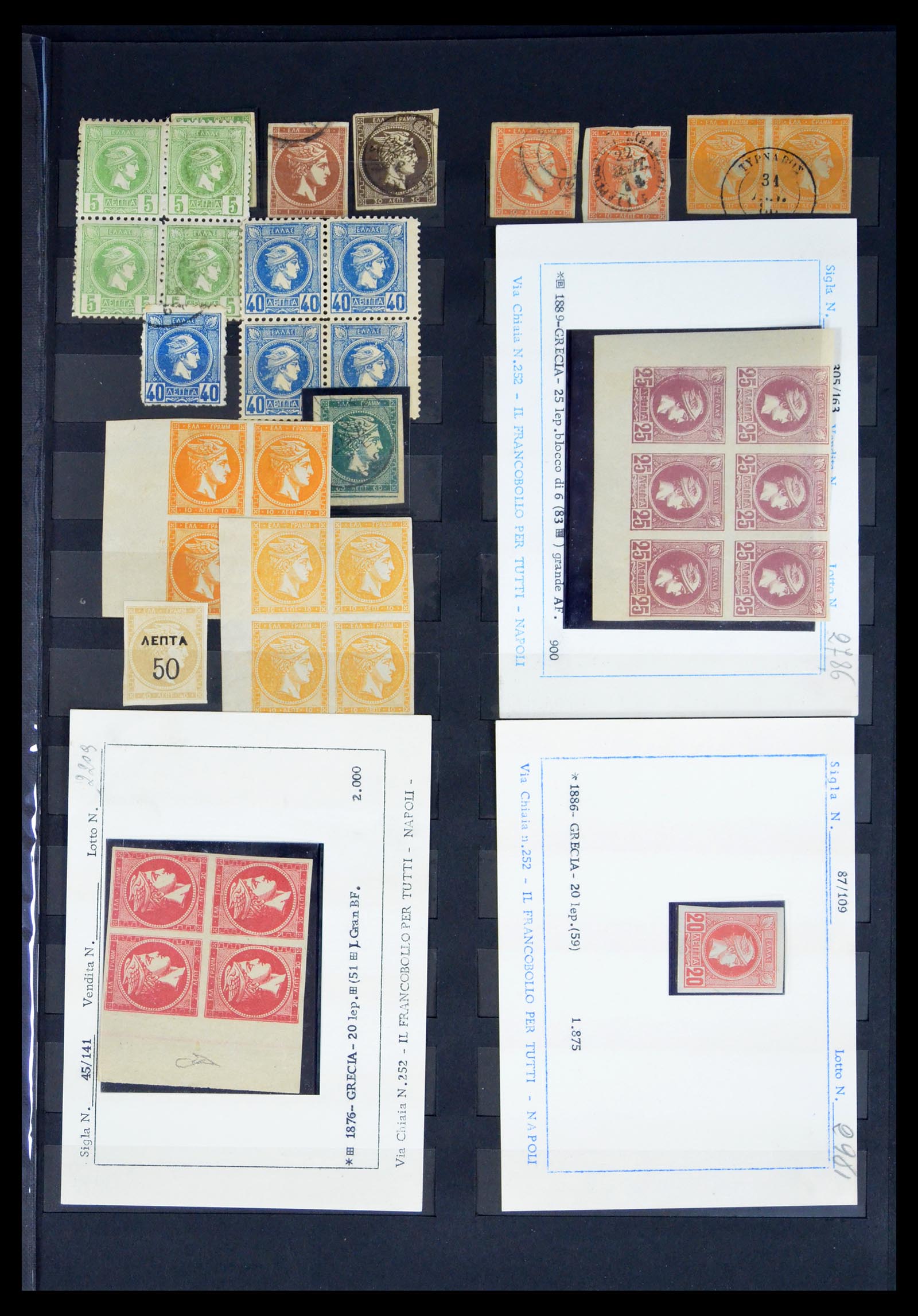 40444 0013 - Postzegel verzameling 40444 Griekenland en Duitsland  1861-1960.