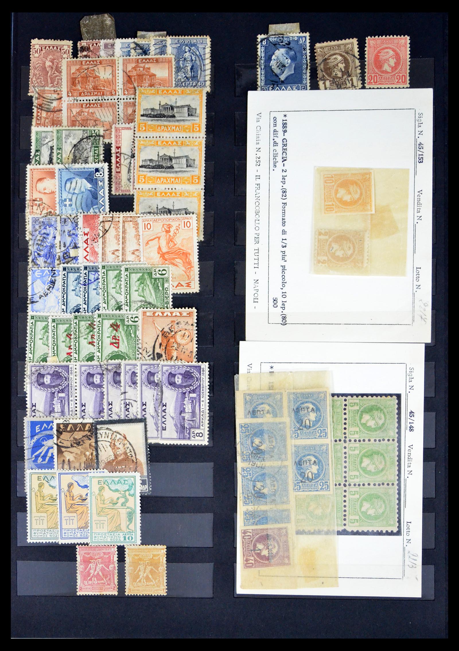 40444 0015 - Postzegel verzameling 40444 Griekenland en Duitsland  1861-1960.