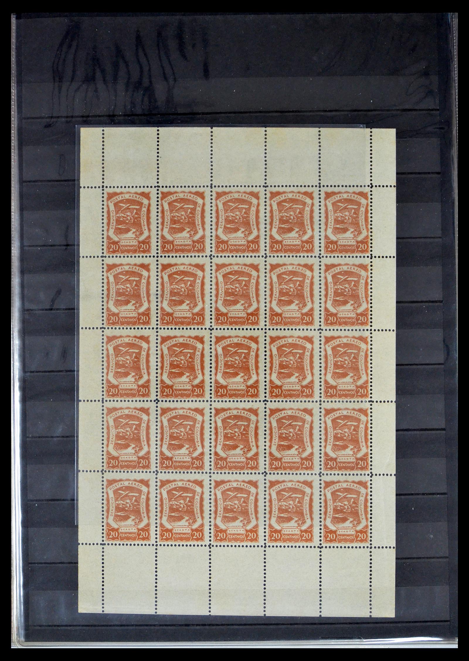 40446 0002 - Postzegel verzameling 40446 Scadta 1920-1929.
