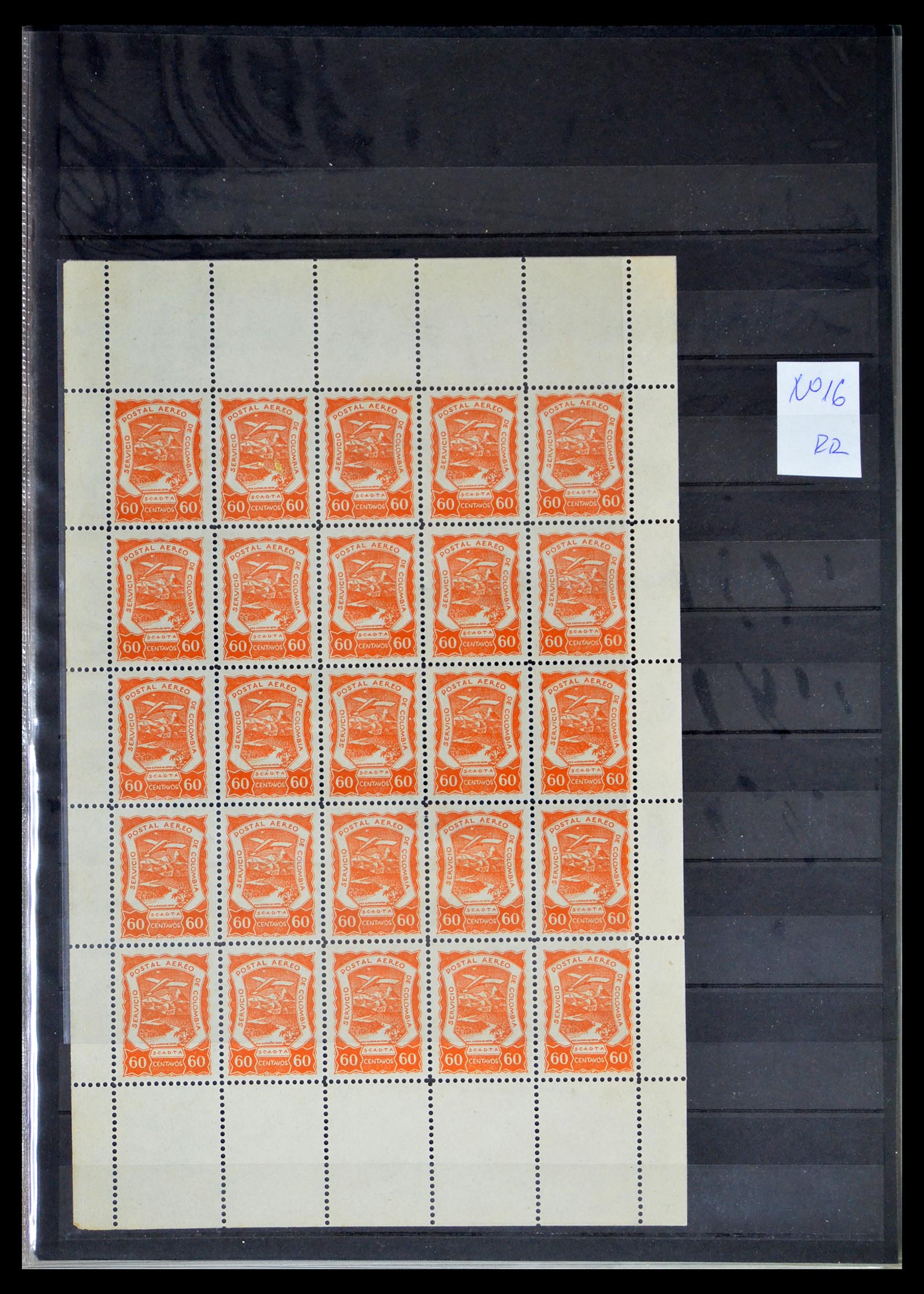 40446 0003 - Postzegel verzameling 40446 Scadta 1920-1929.