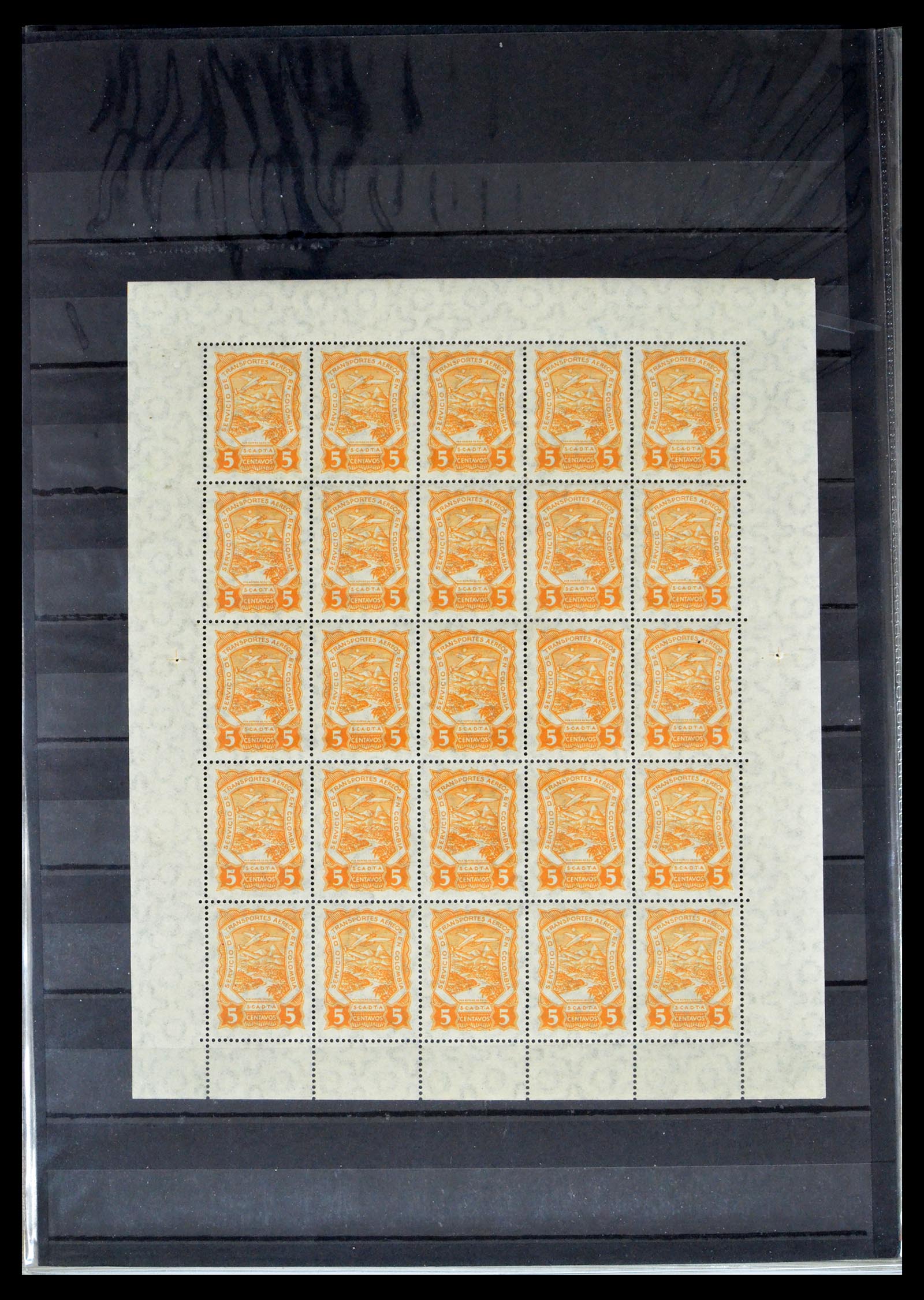 40446 0004 - Postzegel verzameling 40446 Scadta 1920-1929.
