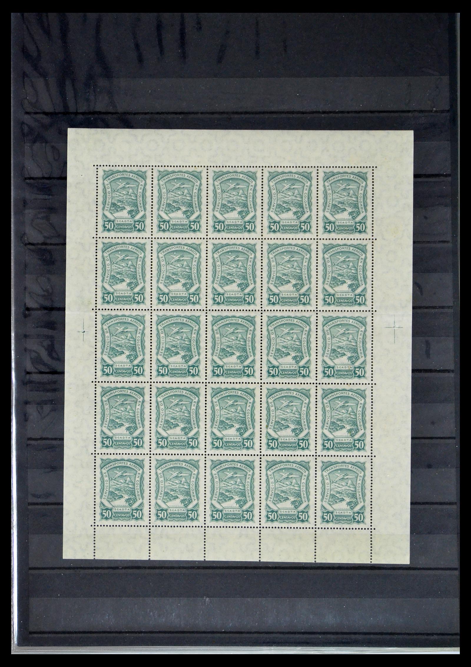 40446 0007 - Postzegel verzameling 40446 Scadta 1920-1929.