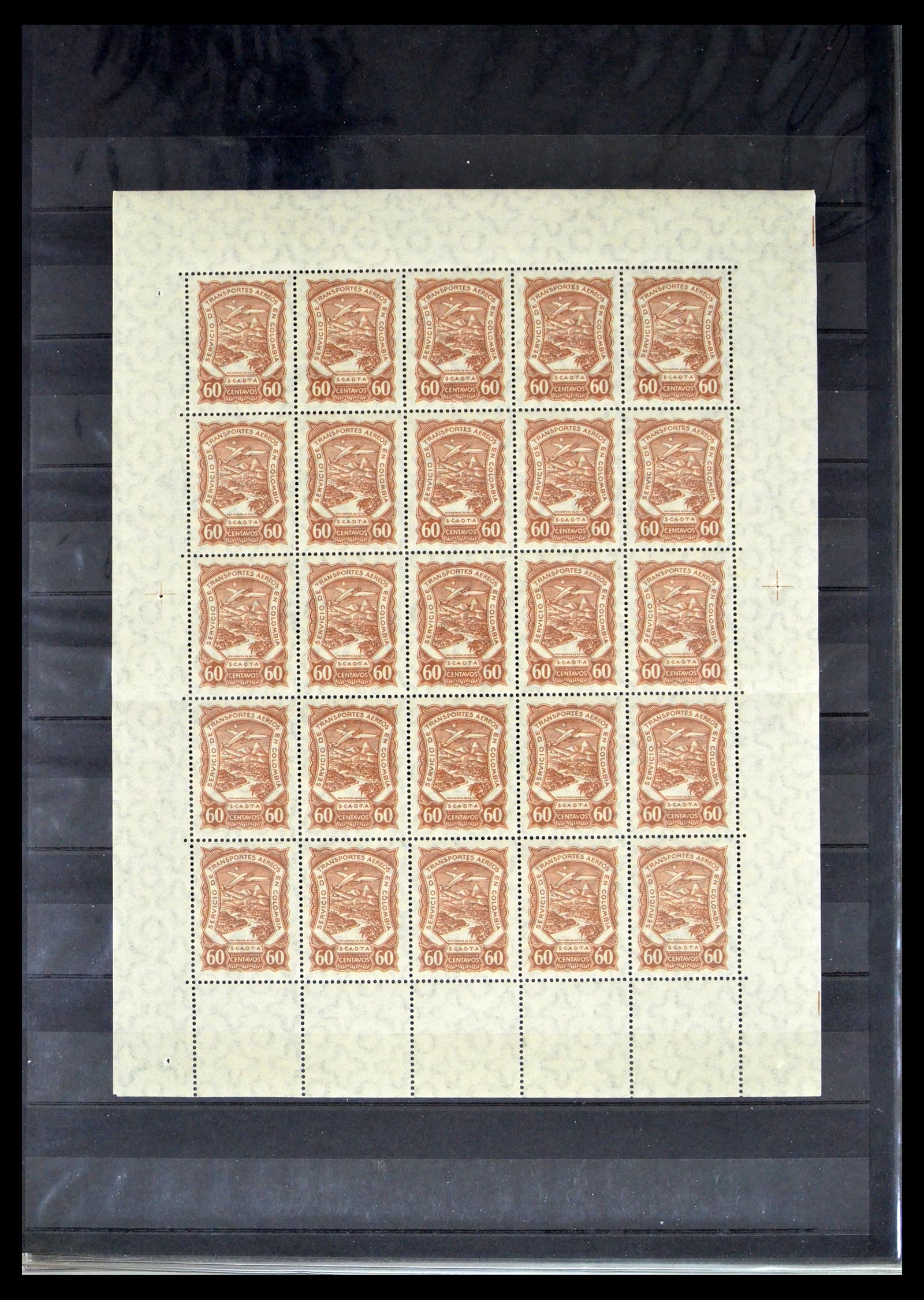 40446 0008 - Postzegel verzameling 40446 Scadta 1920-1929.