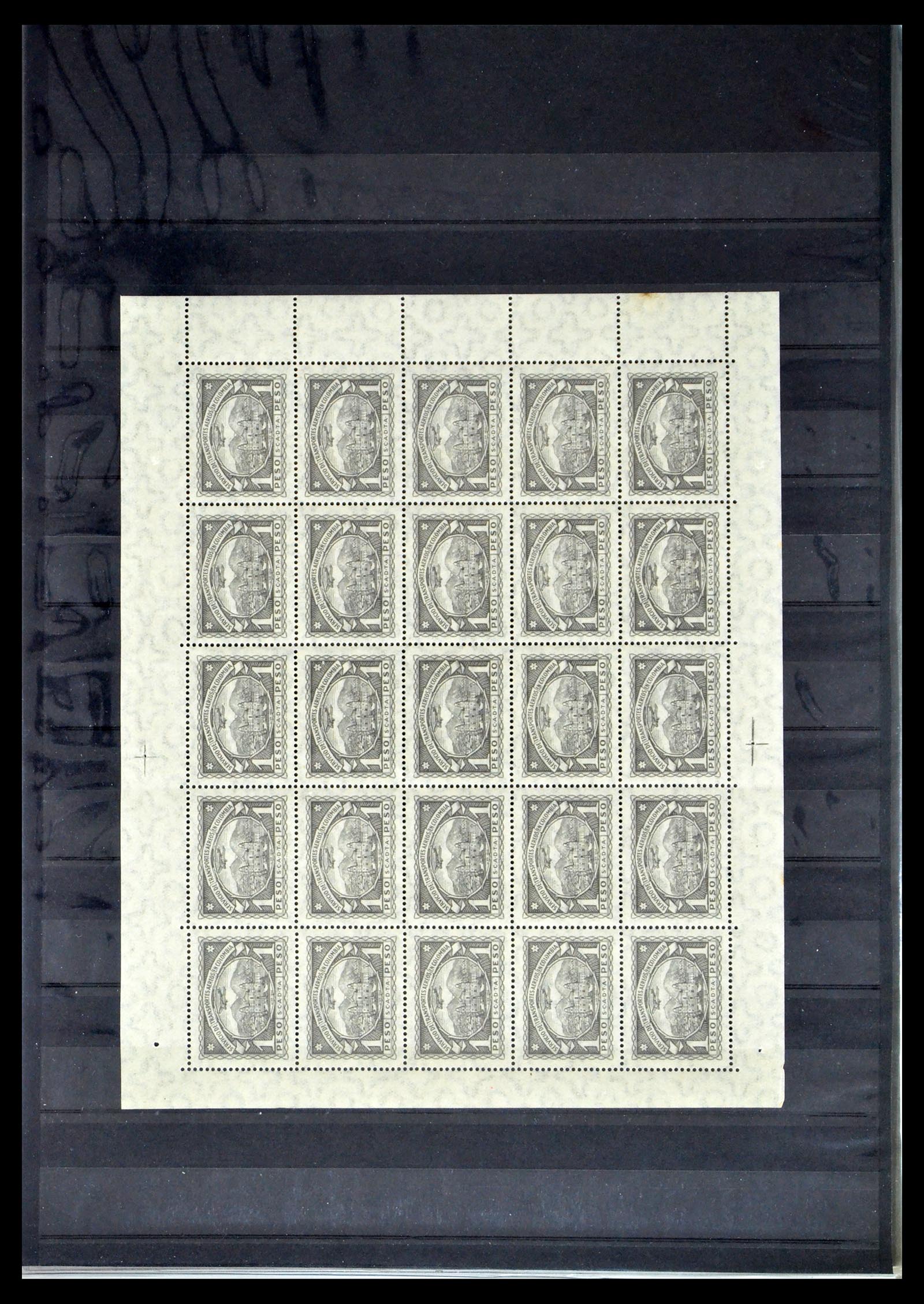 40446 0009 - Postzegel verzameling 40446 Scadta 1920-1929.