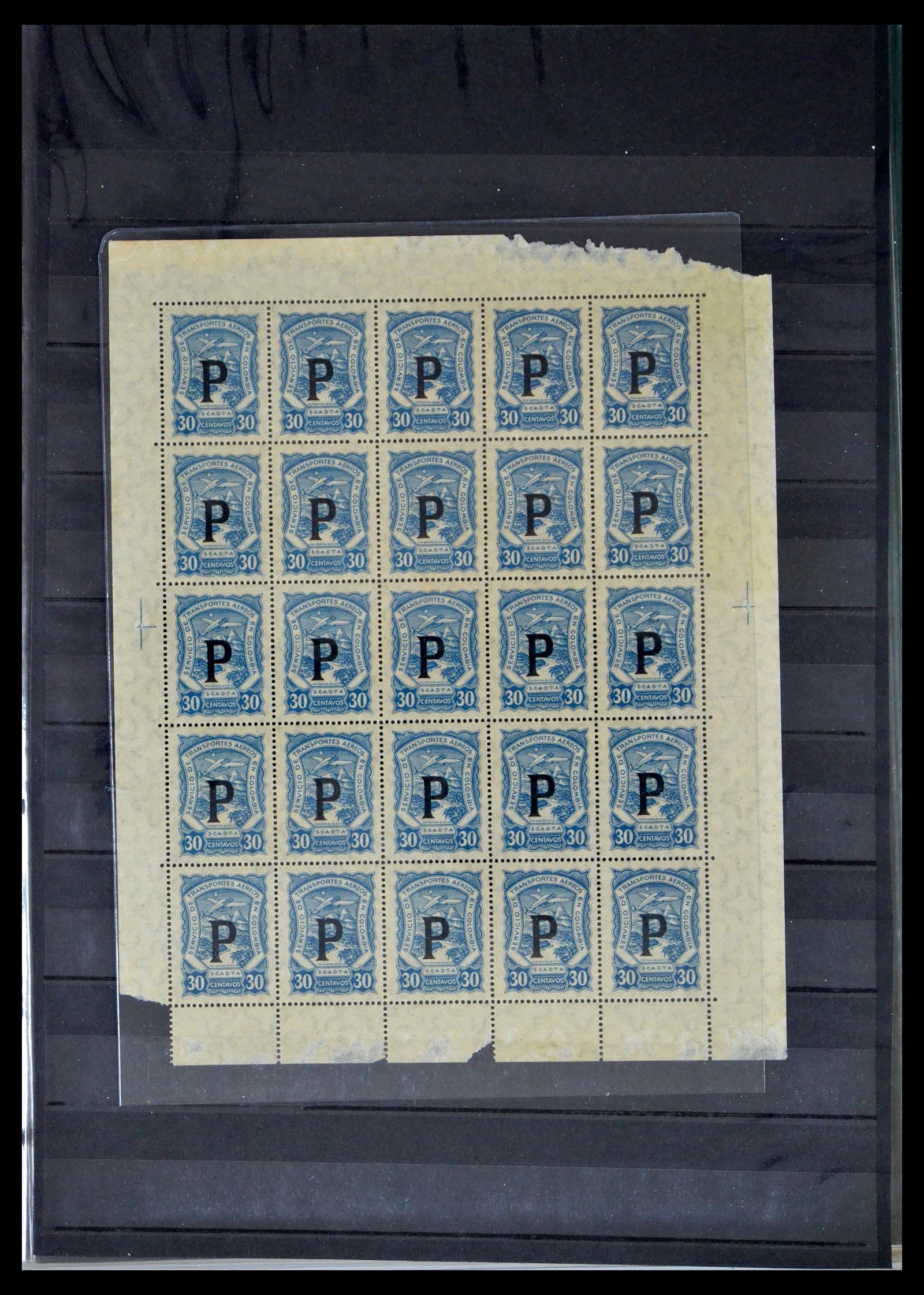 40446 0013 - Postzegel verzameling 40446 Scadta 1920-1929.