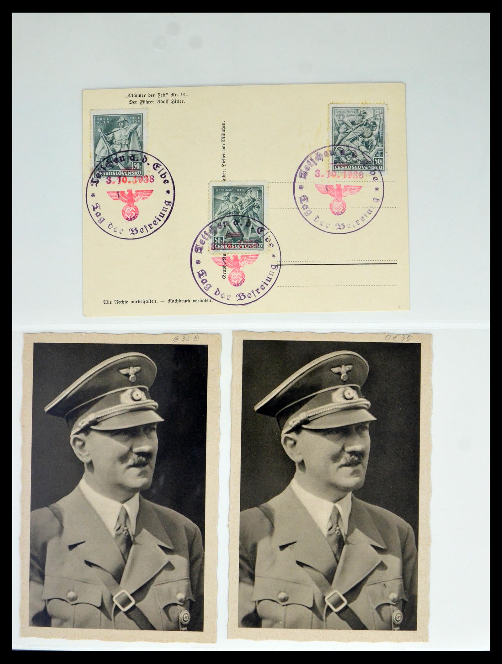 40450 0012 - Postzegel verzameling 40450 Sudetenland 1933-1945.