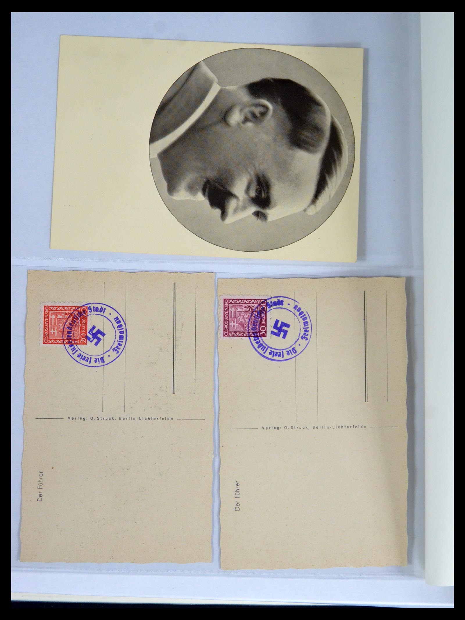 40450 0013 - Postzegel verzameling 40450 Sudetenland 1933-1945.