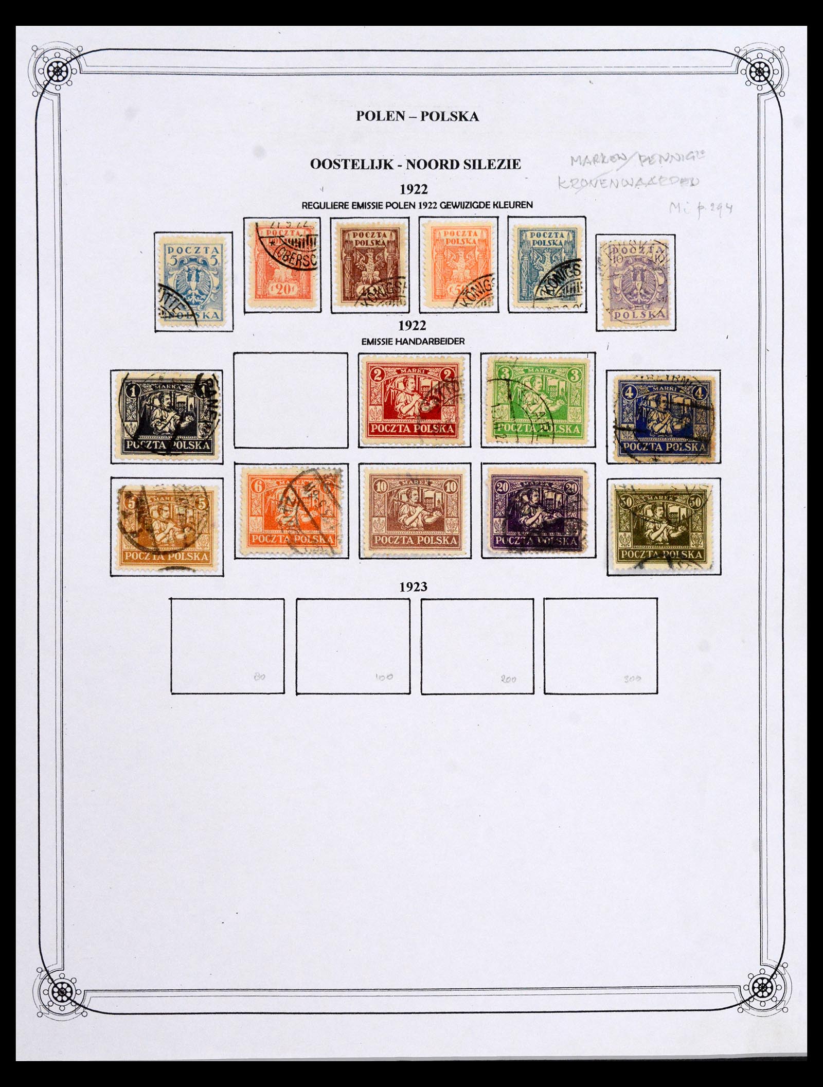 40456 0001 - Postzegel verzameling 40456 Polen 1915-1985.