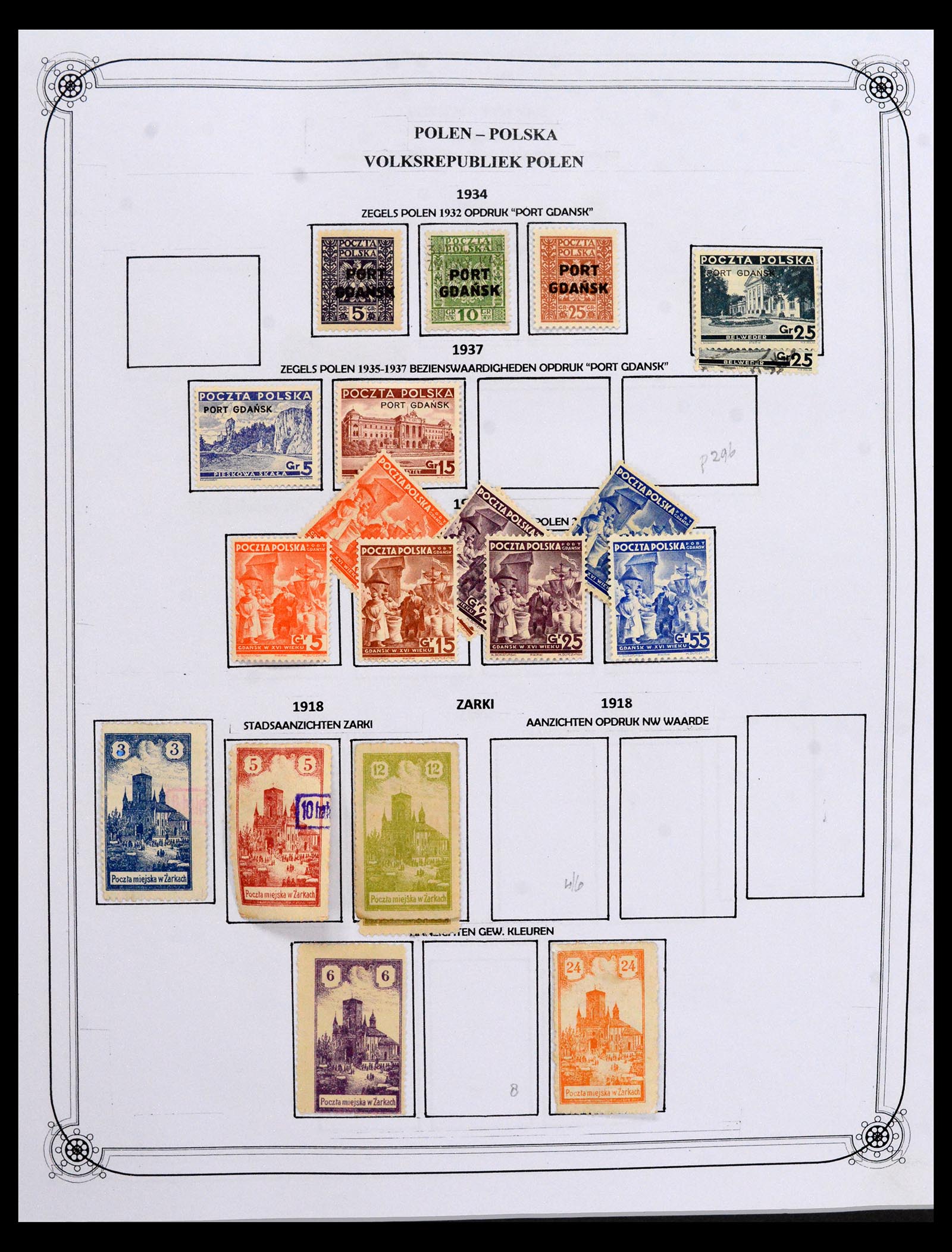 40456 0006 - Postzegel verzameling 40456 Polen 1915-1985.