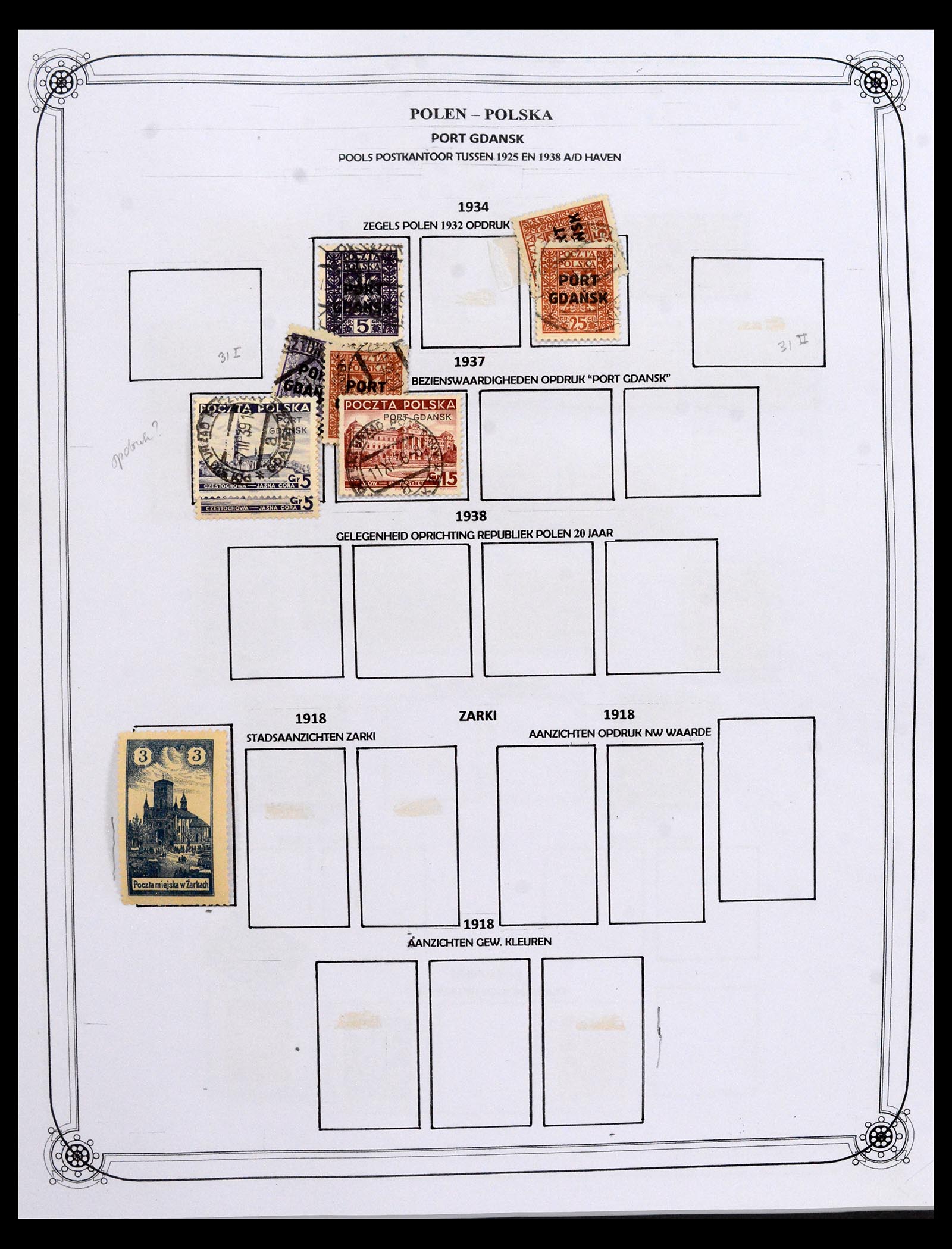 40456 0007 - Postzegel verzameling 40456 Polen 1915-1985.