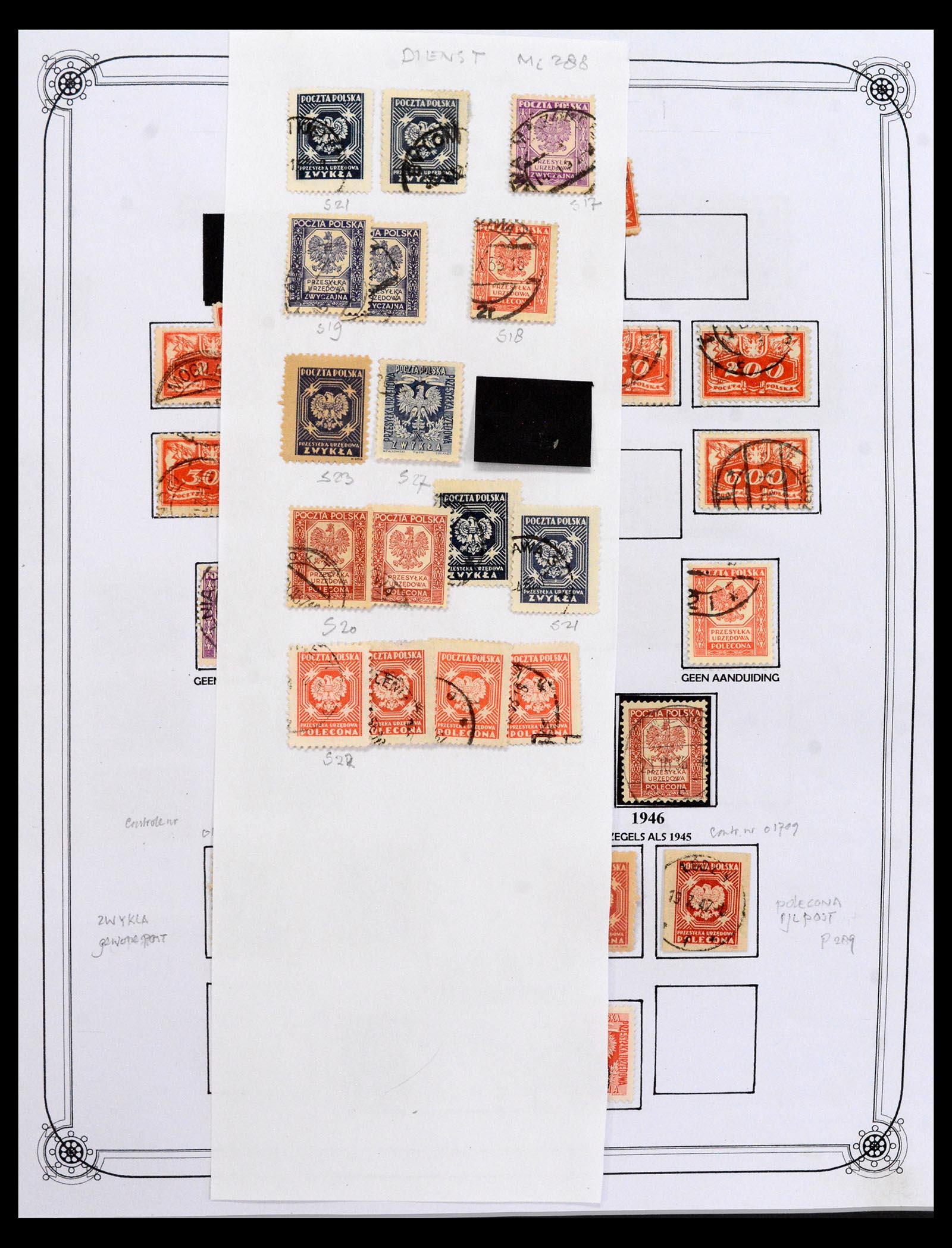 40456 0009 - Postzegel verzameling 40456 Polen 1915-1985.