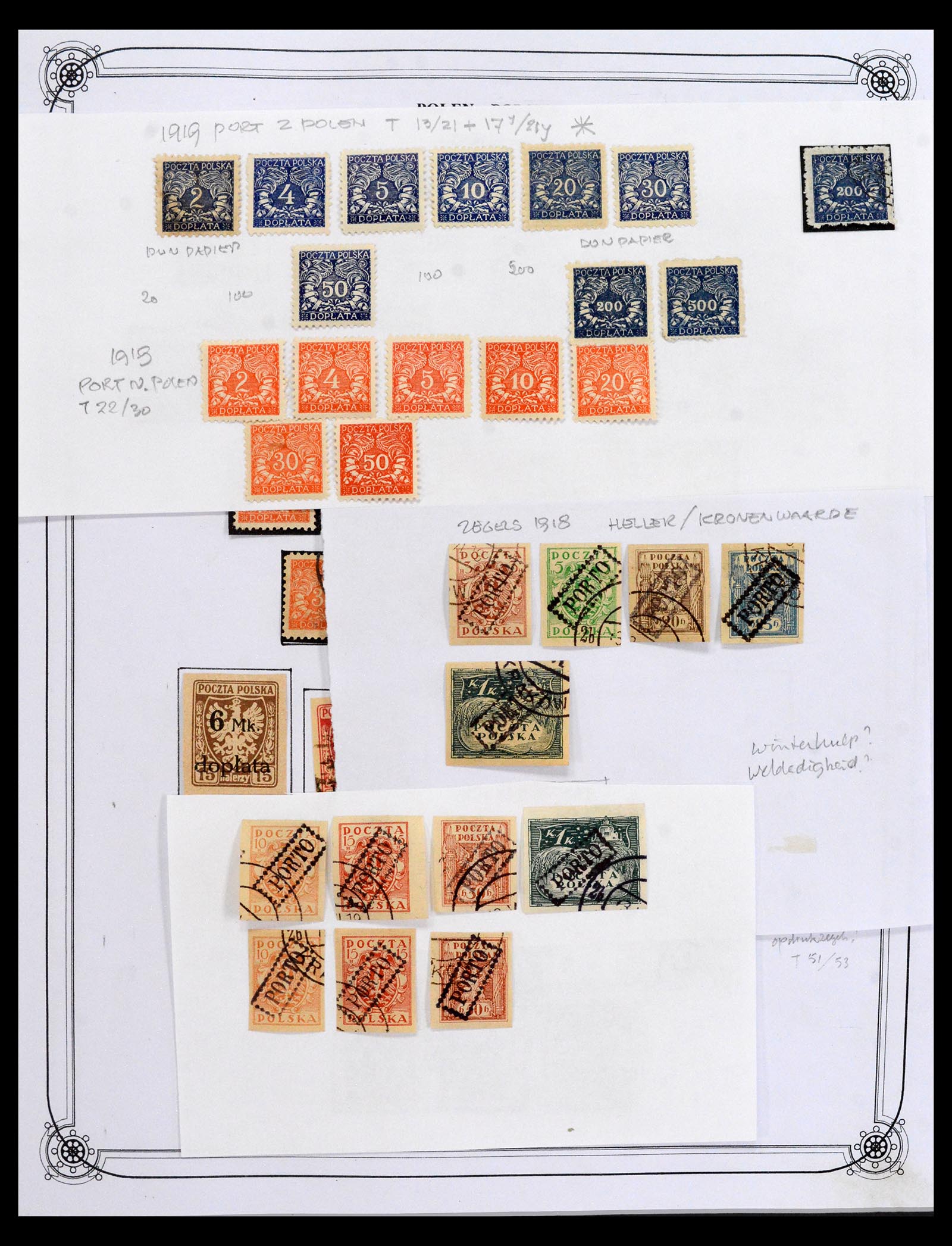 40456 0011 - Postzegel verzameling 40456 Polen 1915-1985.