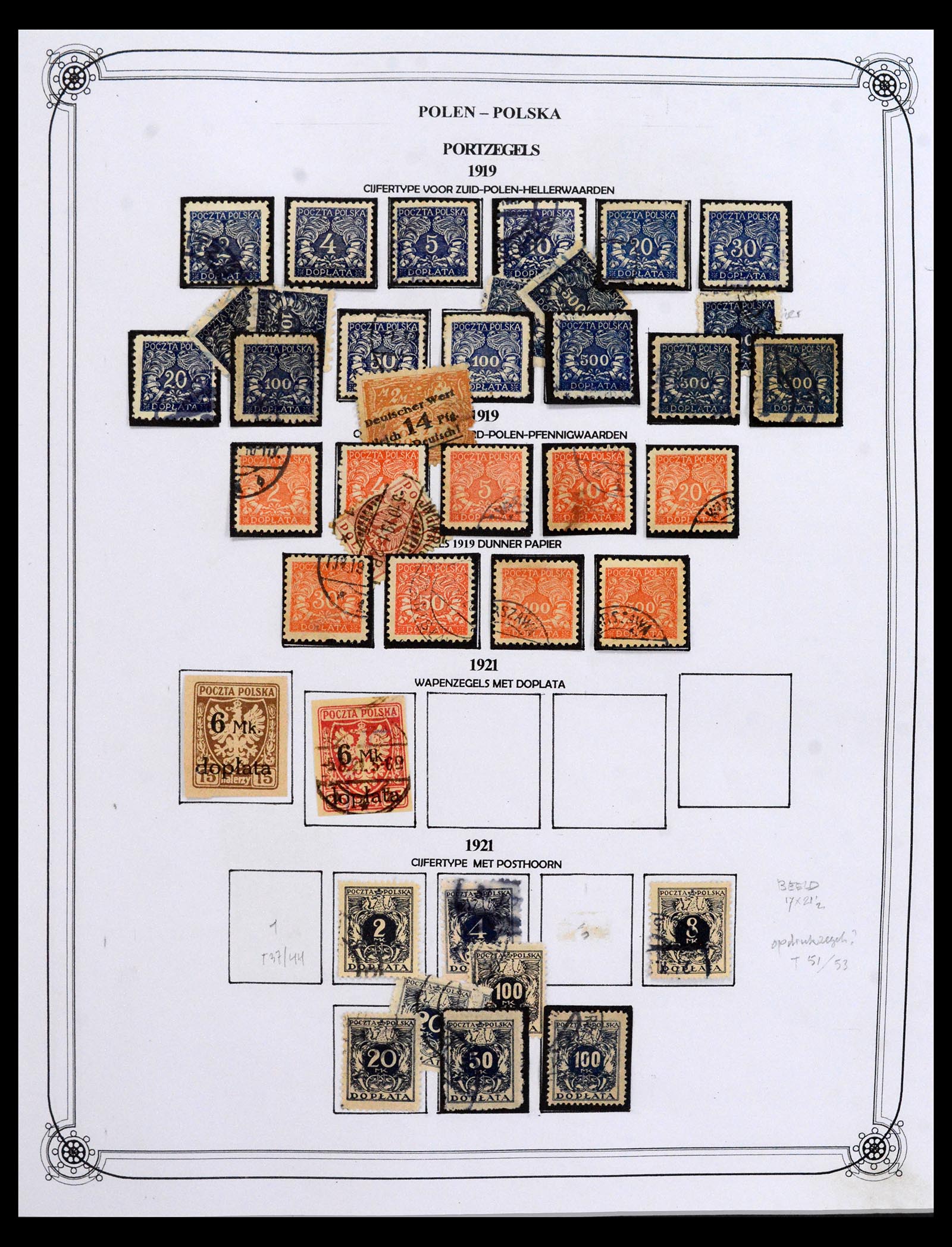 40456 0012 - Postzegel verzameling 40456 Polen 1915-1985.