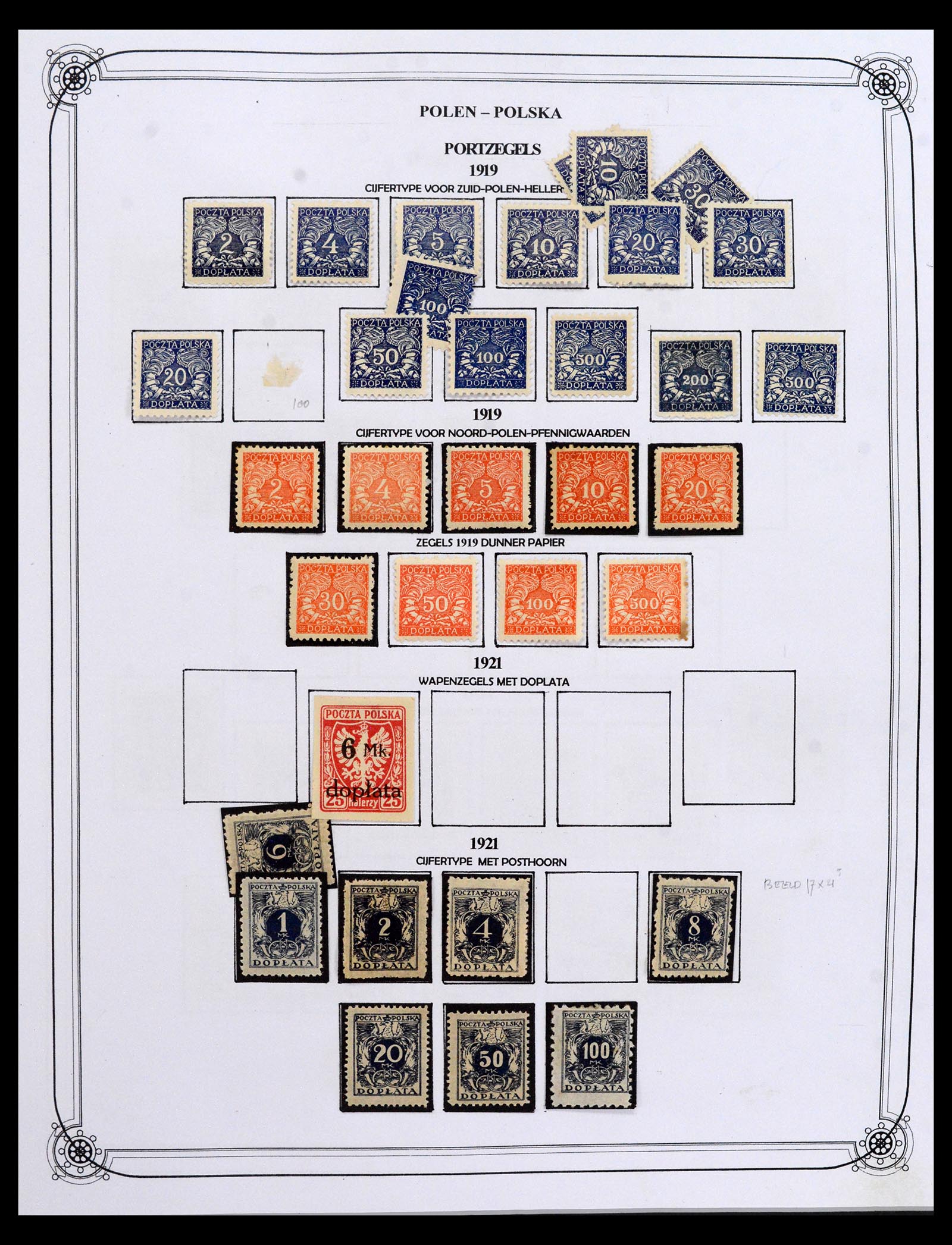 40456 0013 - Postzegel verzameling 40456 Polen 1915-1985.