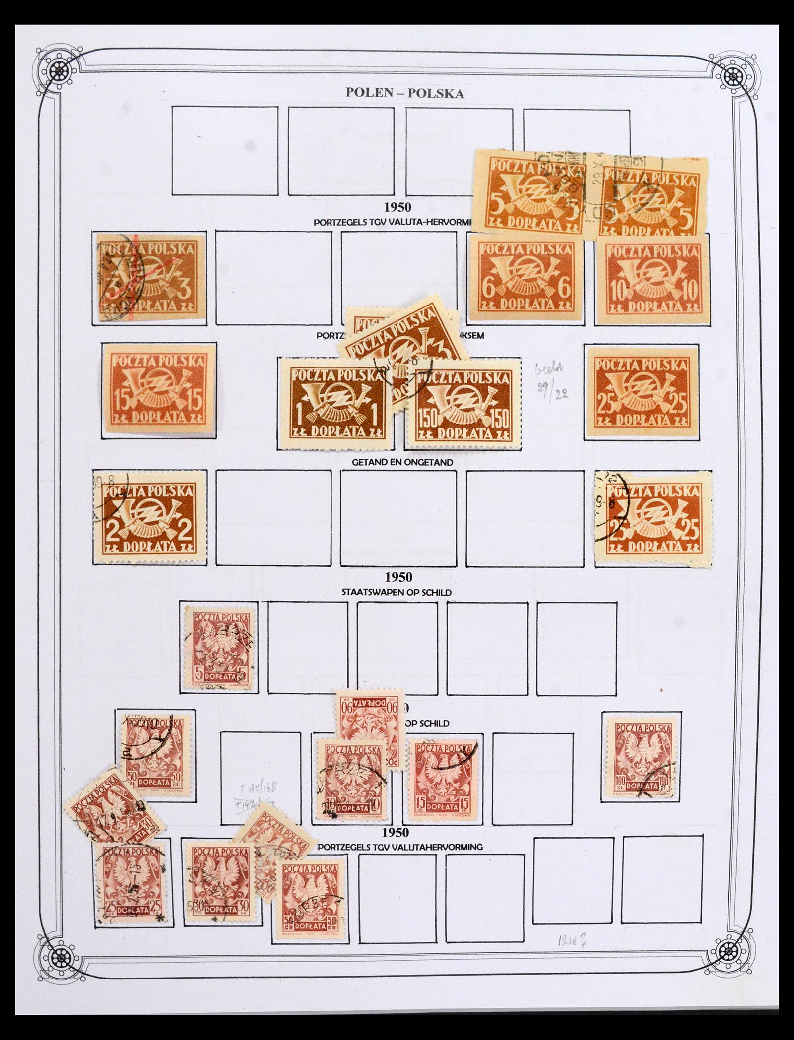 40456 0020 - Postzegel verzameling 40456 Polen 1915-1985.