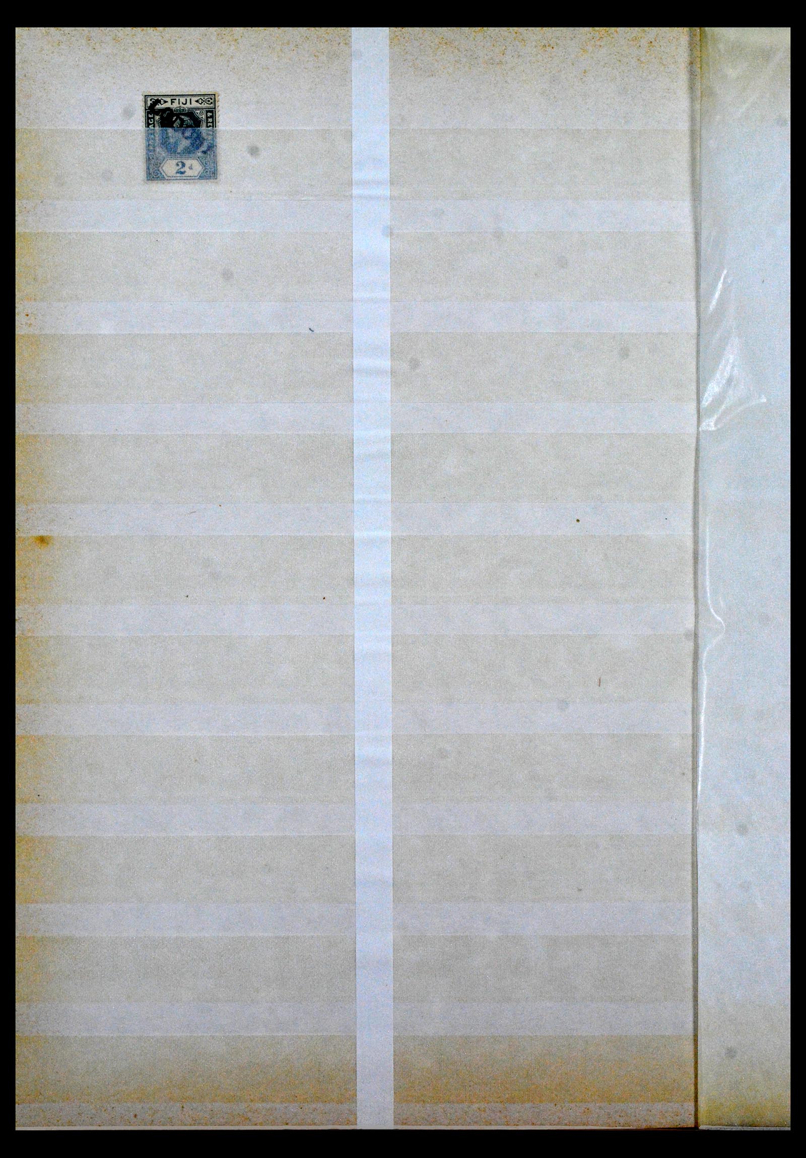40461 0004 - Postzegel verzameling 40461 Fiji stempels 1930-1965.