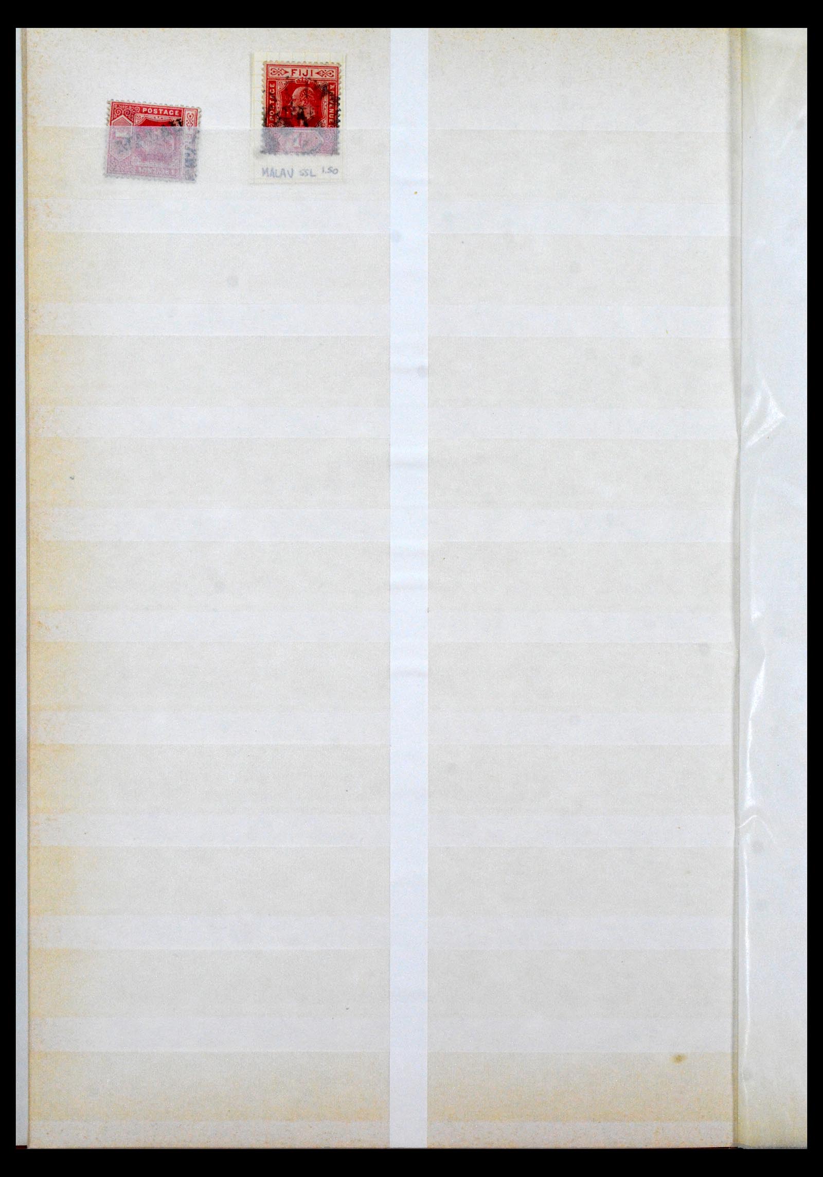 40461 0008 - Postzegel verzameling 40461 Fiji stempels 1930-1965.