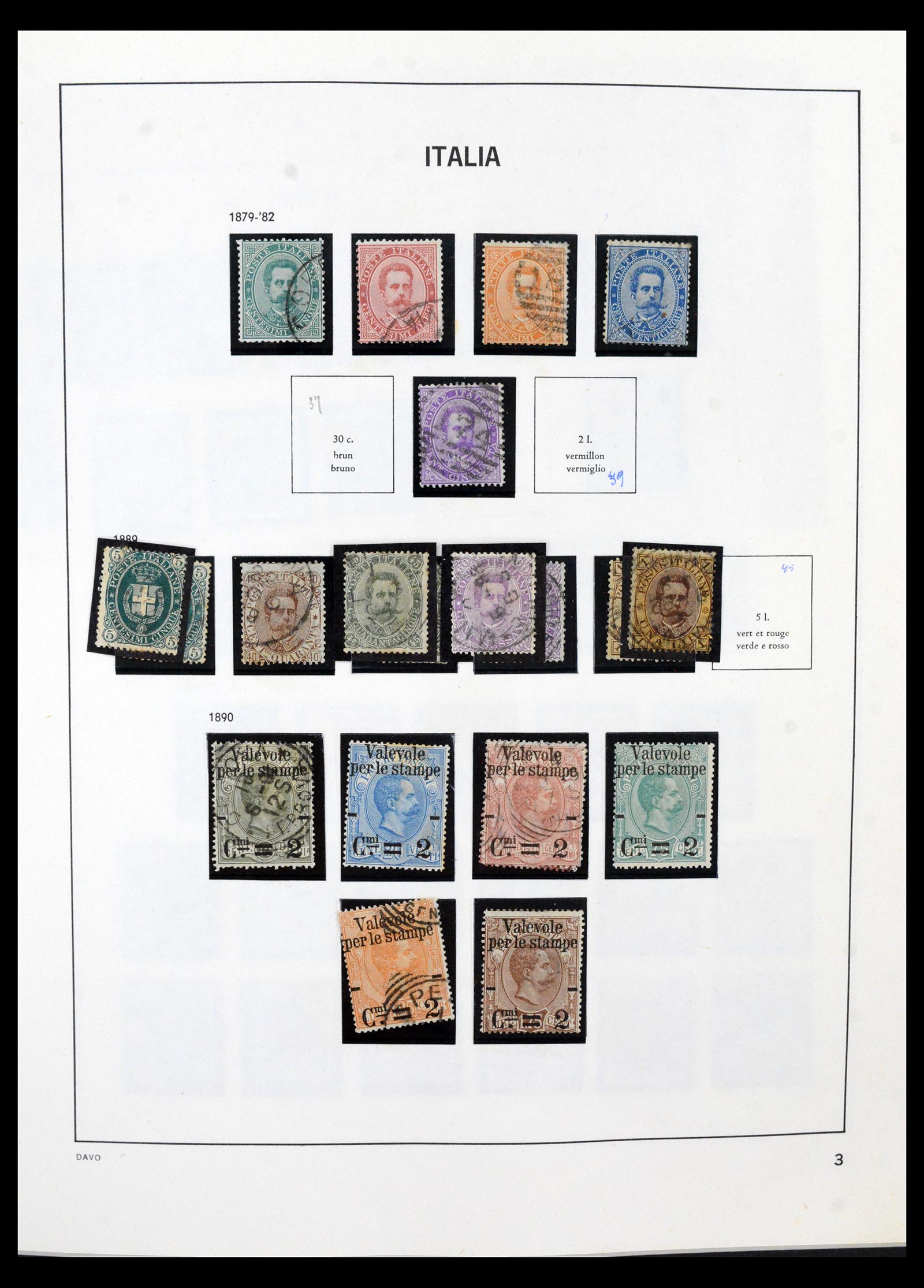 40463 0003 - Stamp collection 40463 Italy 1862-1978.
