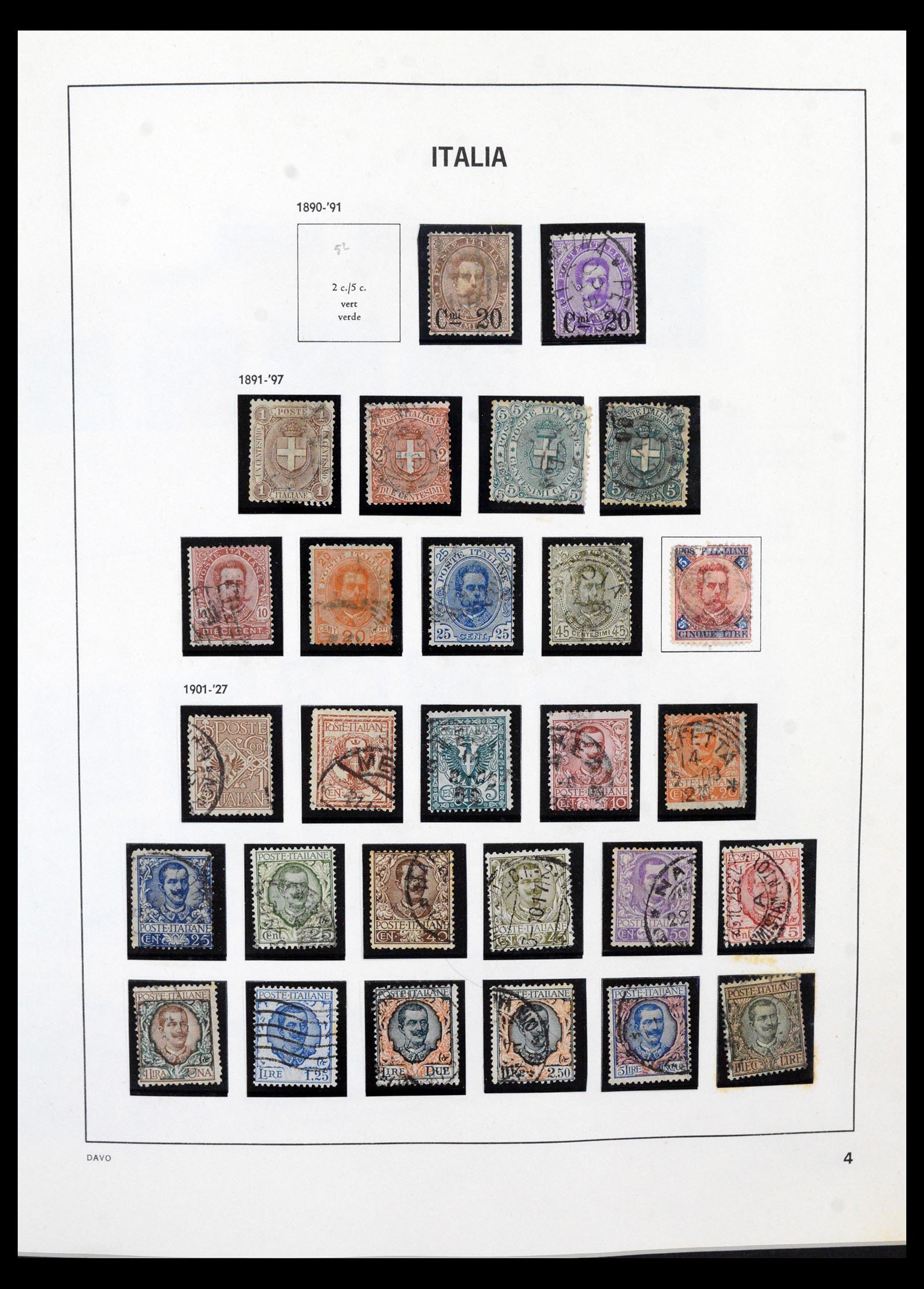 40463 0004 - Stamp collection 40463 Italy 1862-1978.