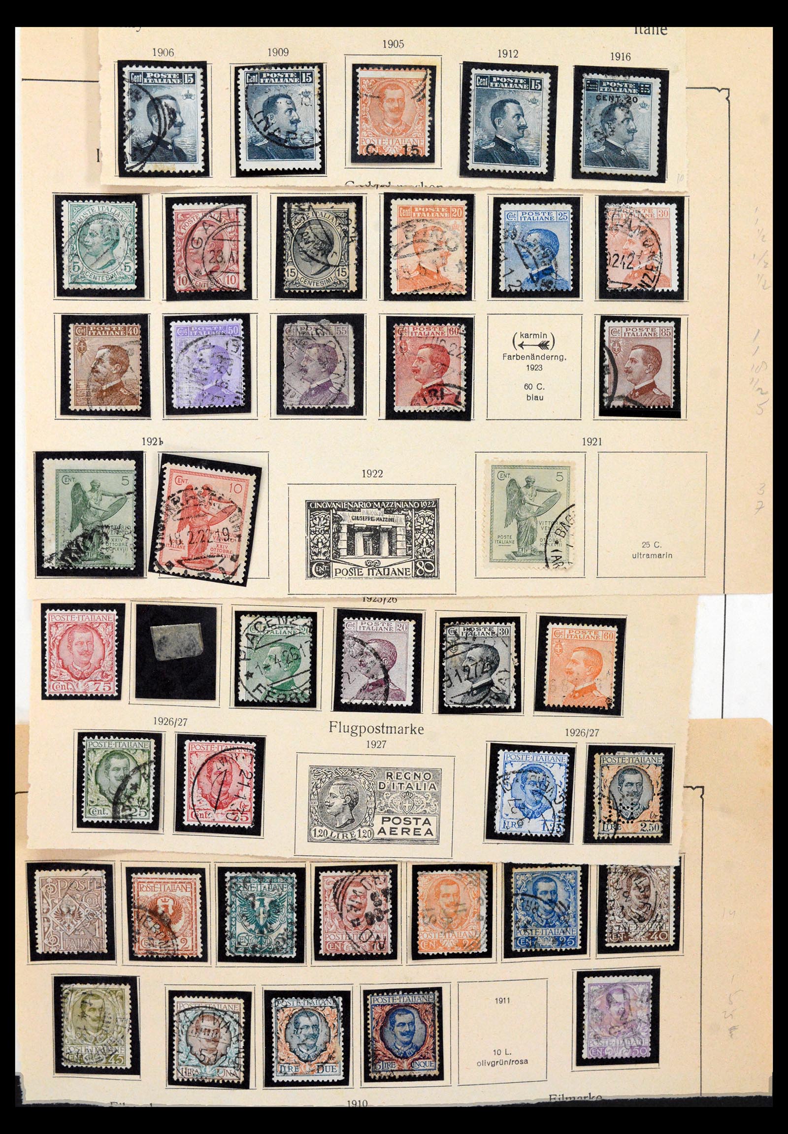 40463 0005 - Stamp collection 40463 Italy 1862-1978.