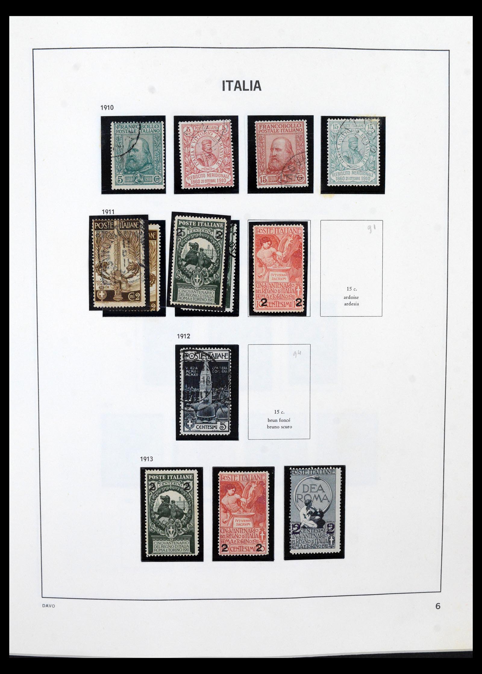 40463 0007 - Stamp collection 40463 Italy 1862-1978.
