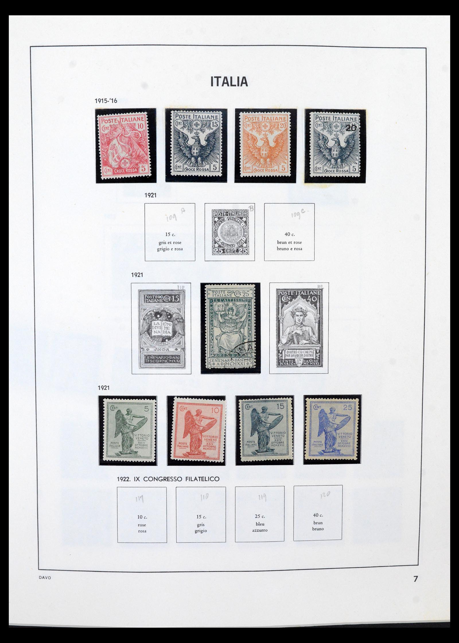 40463 0008 - Stamp collection 40463 Italy 1862-1978.