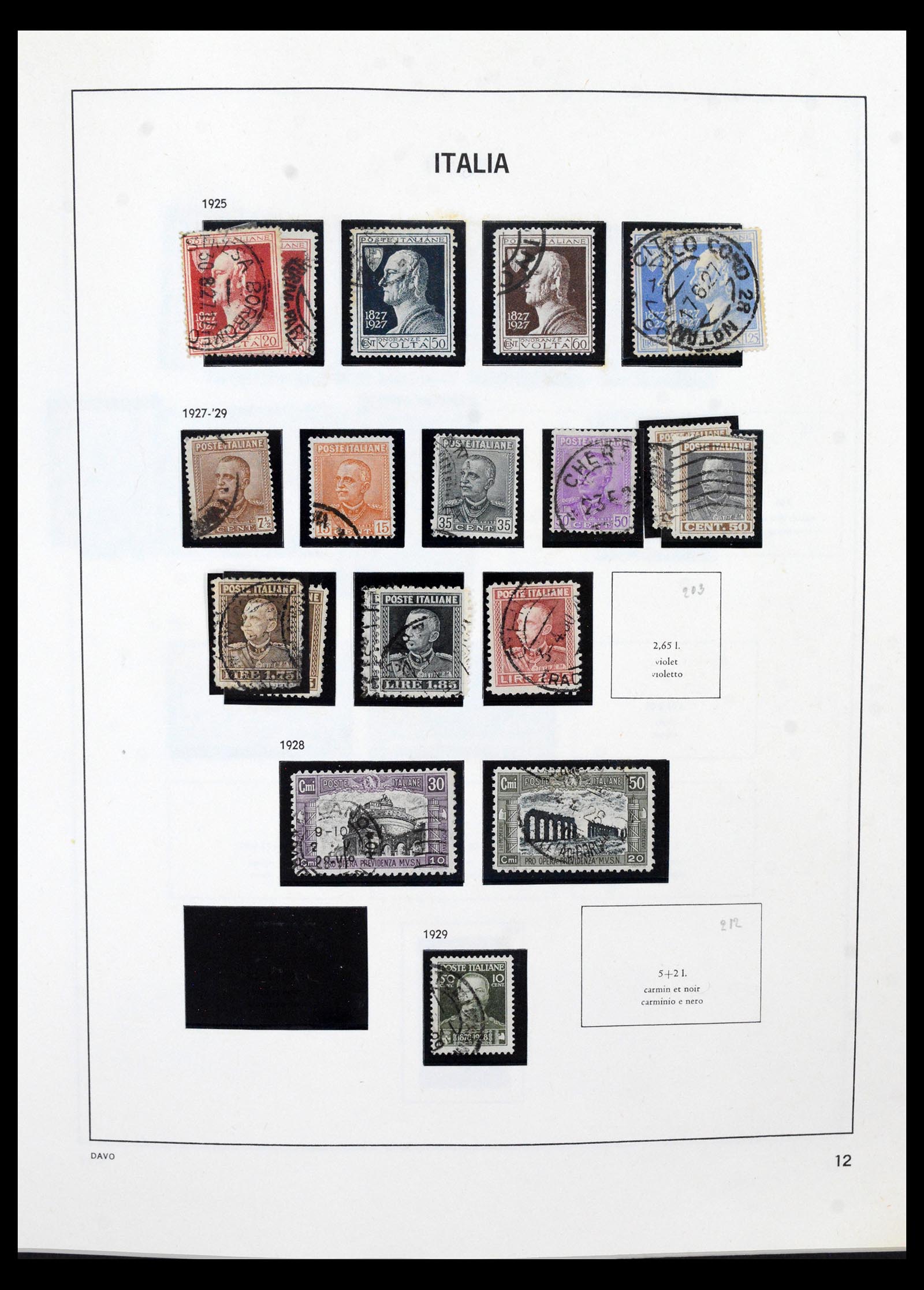 40463 0013 - Stamp collection 40463 Italy 1862-1978.